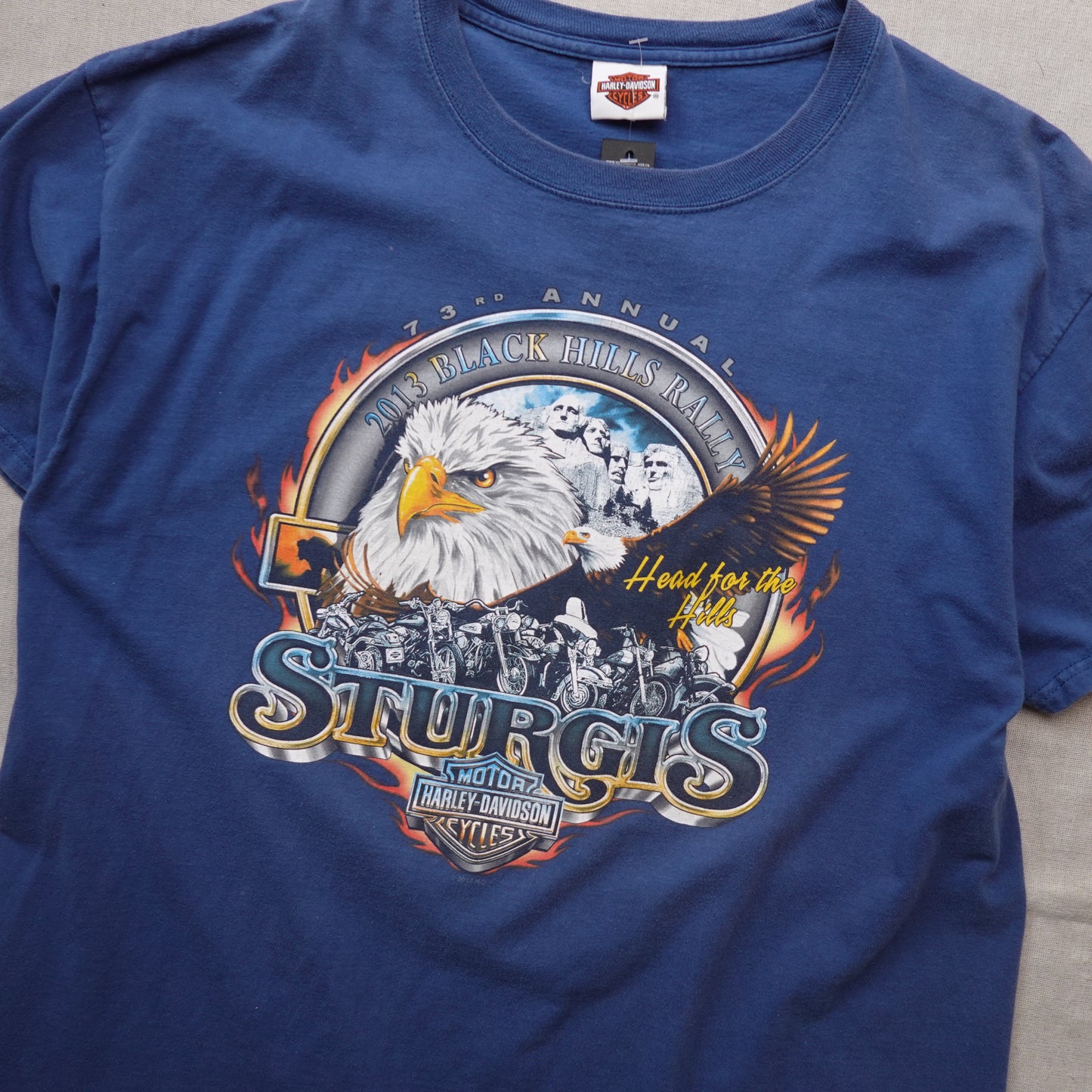 2013 HD Black Hills Rally Tee - Size XL