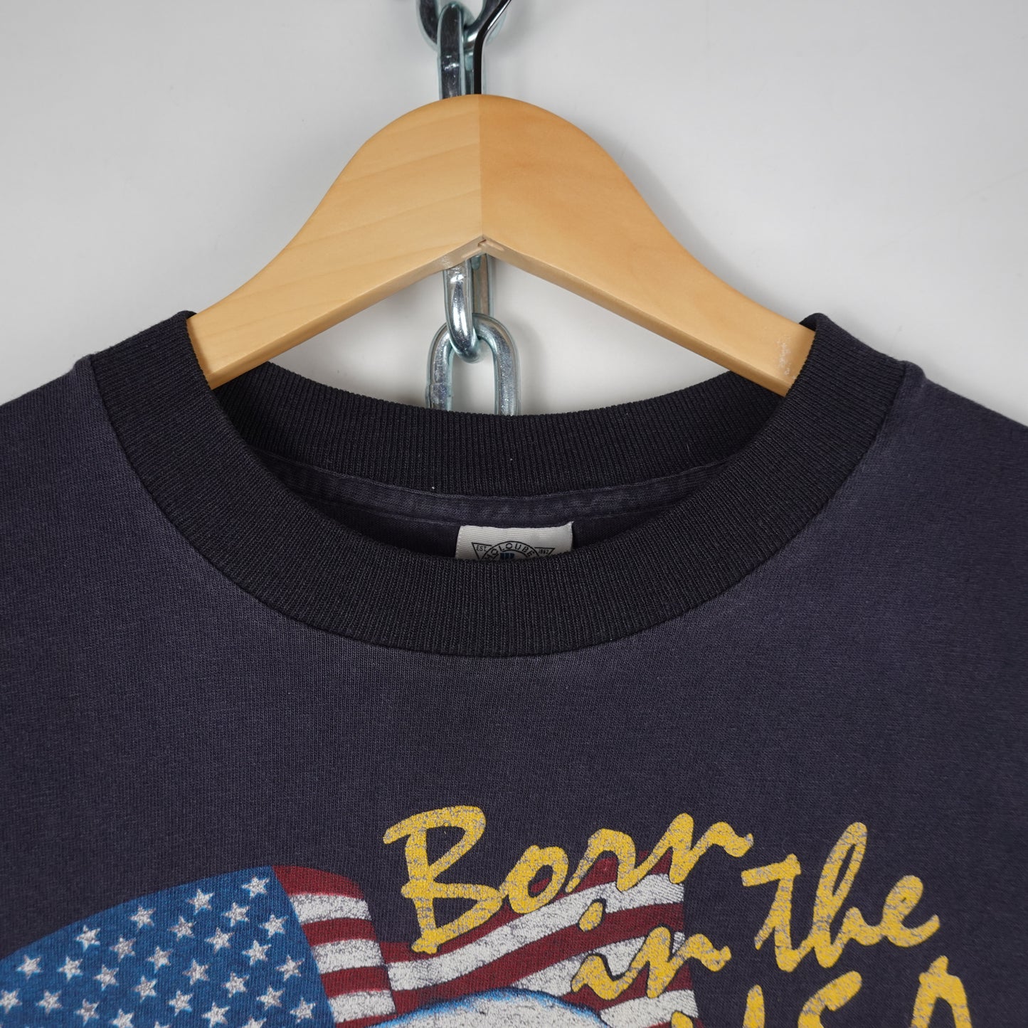 1986 Harley Davison Born To Ride Tee - Size L