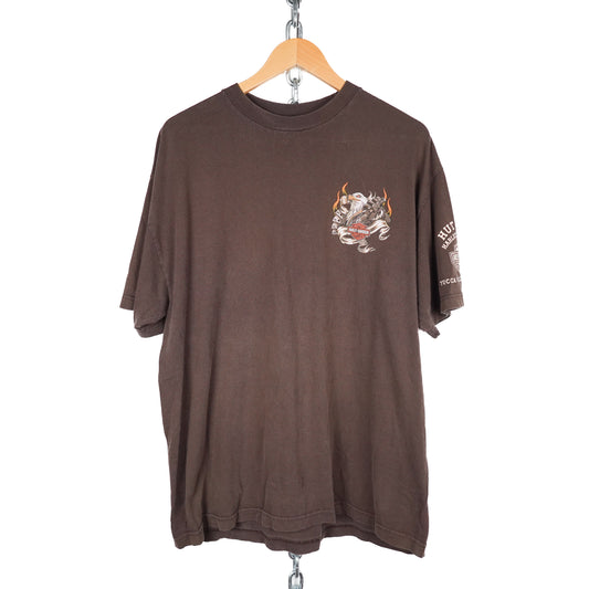 Harley Davidson Yucca Valley Tee Brown - Size XL