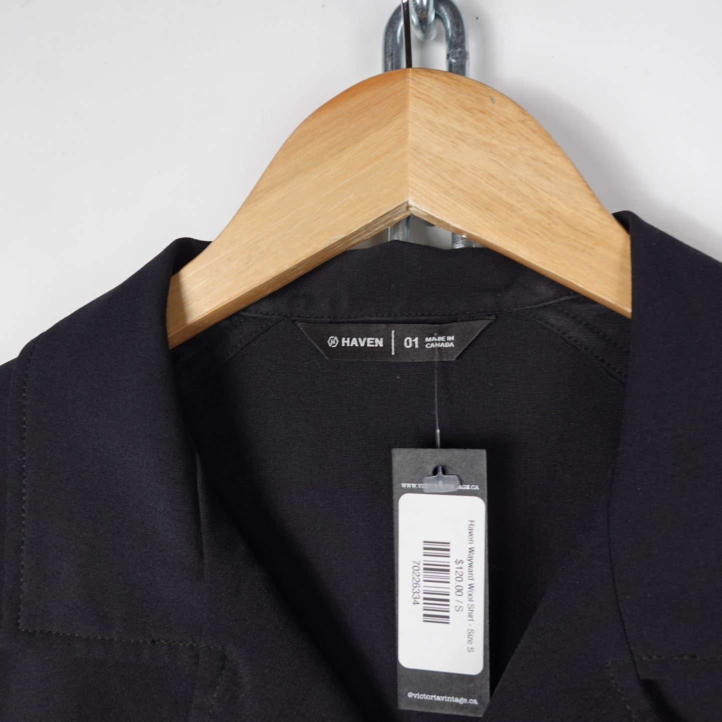 Haven Revel Tropical Wool Shirt - Size S
