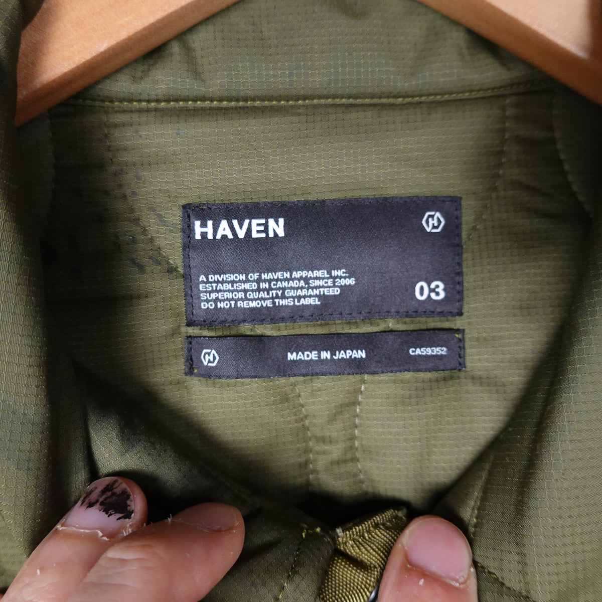 Haven Brigade Jacket - Size 3