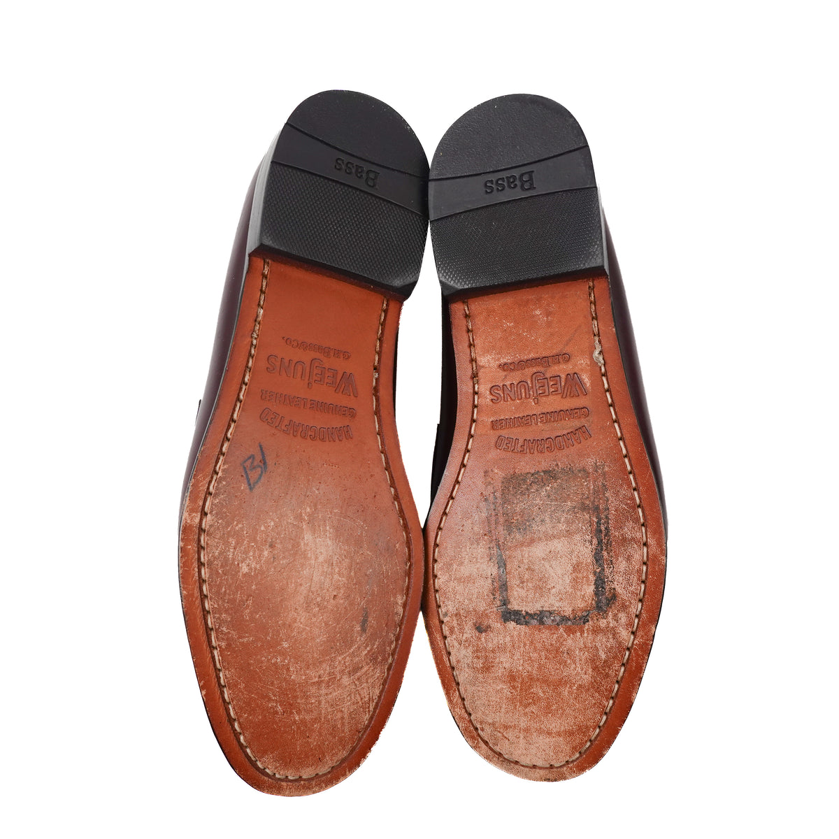 G.H. Bass Maroon Loafer - Size 9