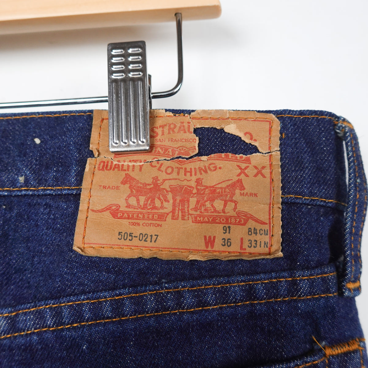 1978 Levis XX Jeans - Size 34