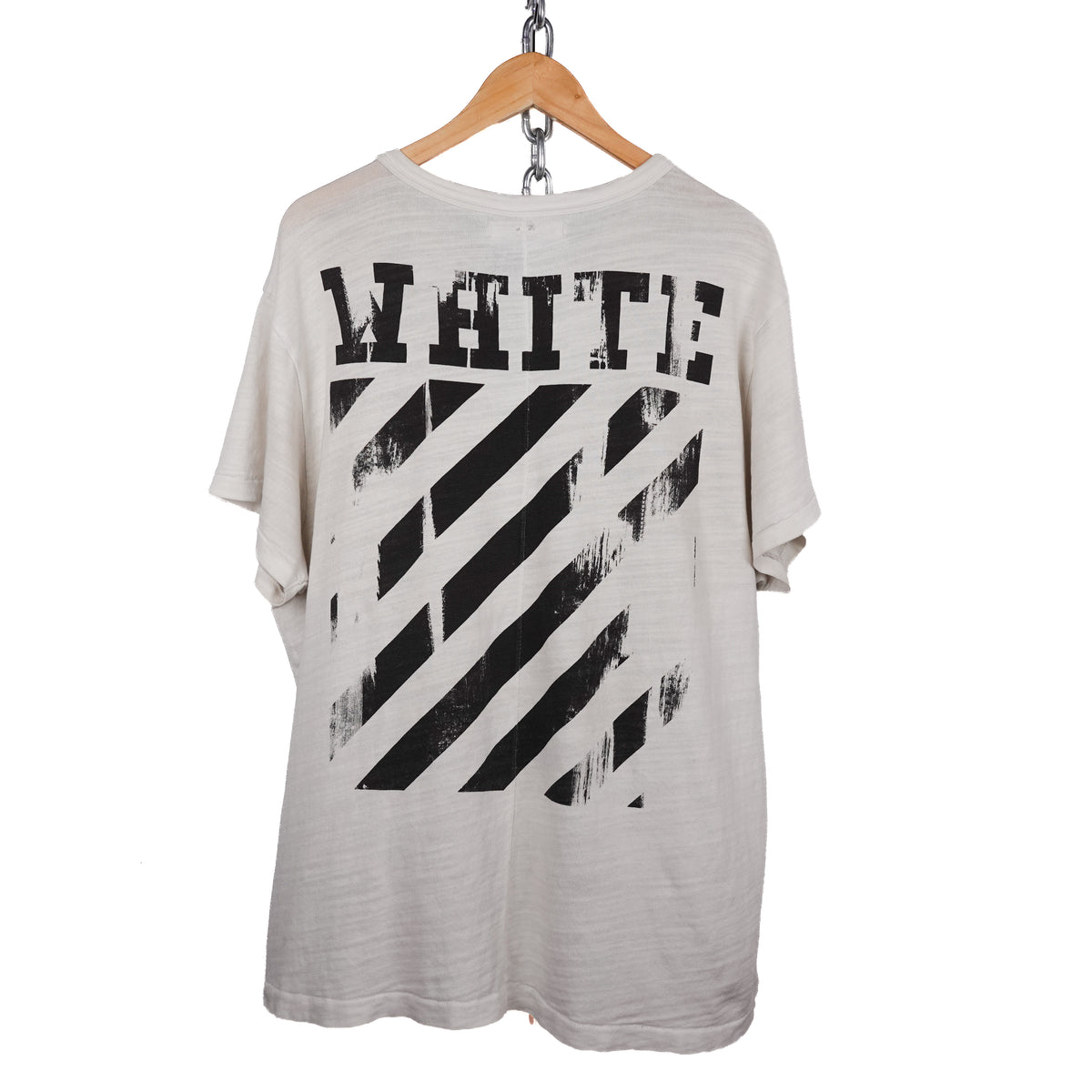 Off-White Caravaggio White Oversized  Tee - Size L