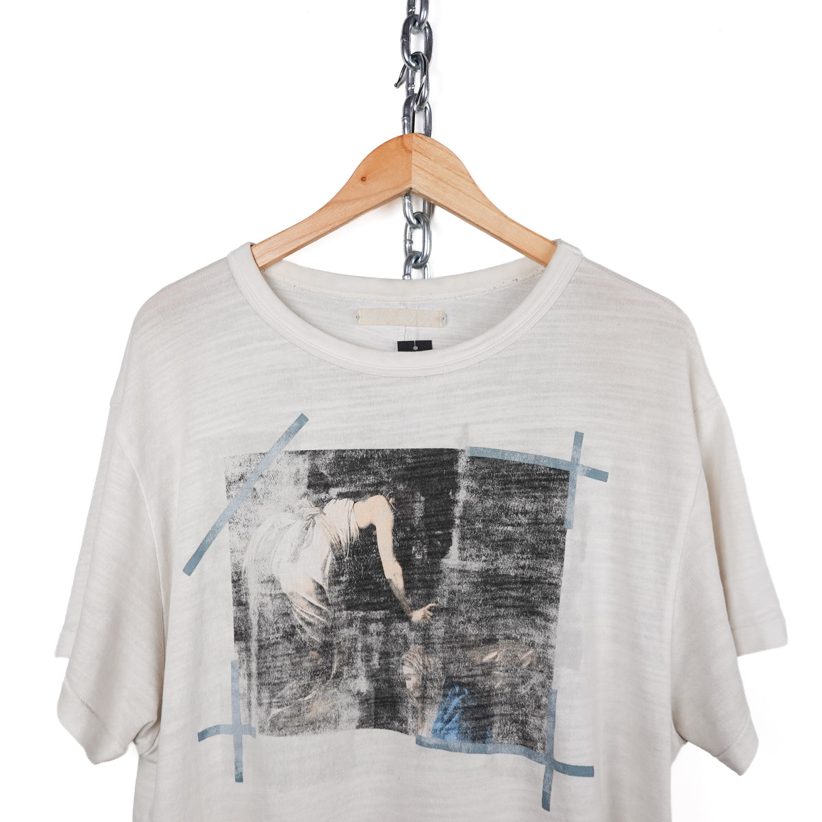 Off-White Caravaggio White Oversized  Tee - Size L