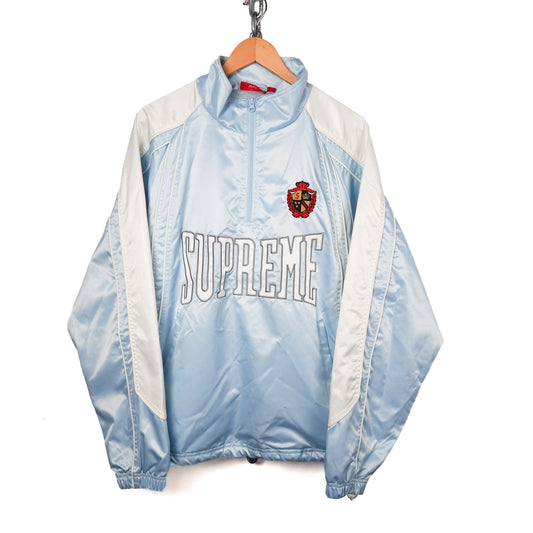 SS25 Supreme Satin Piping Pullover Jacket - Size XL