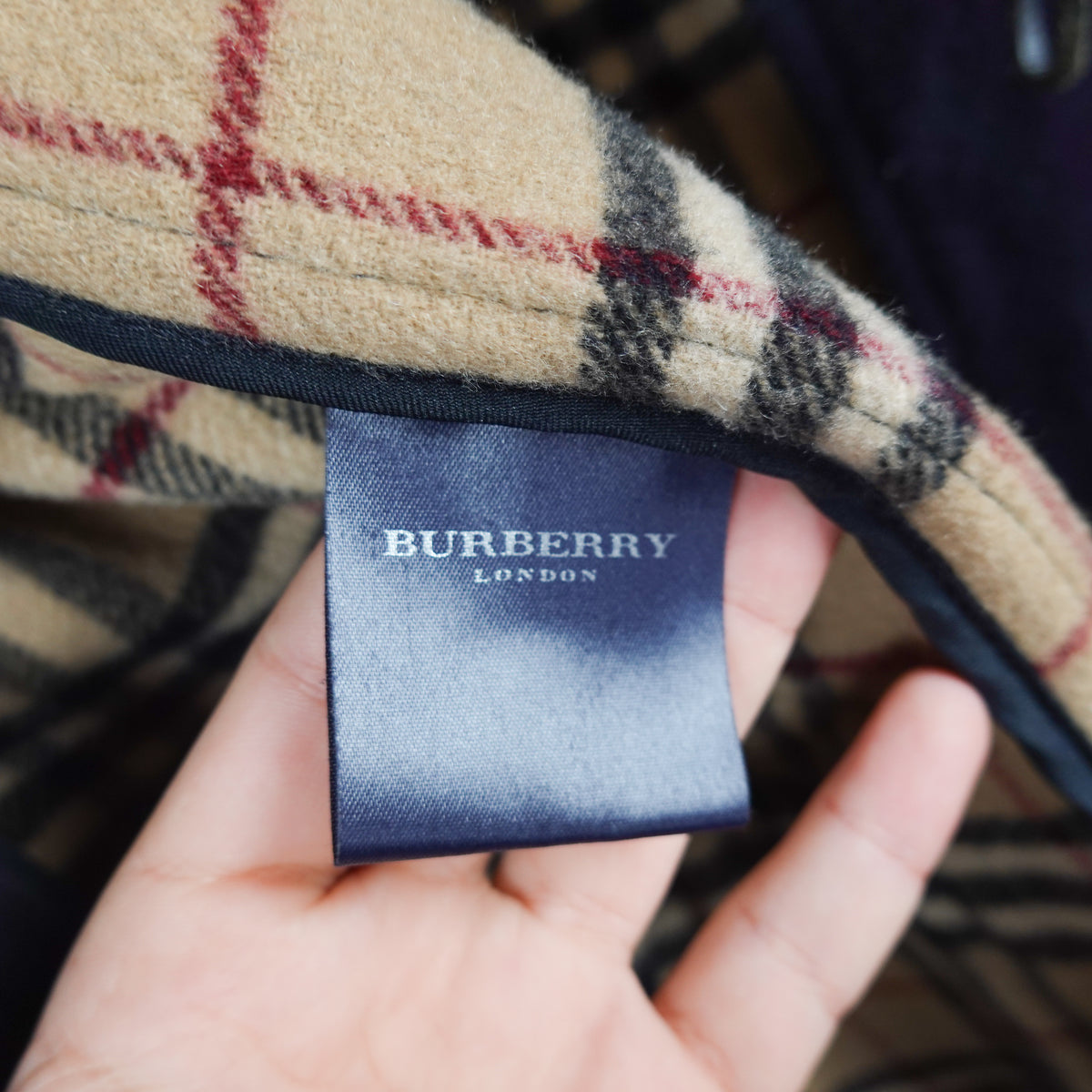 Vintage Burberry Wool Trench Coat - Size - Size XL
