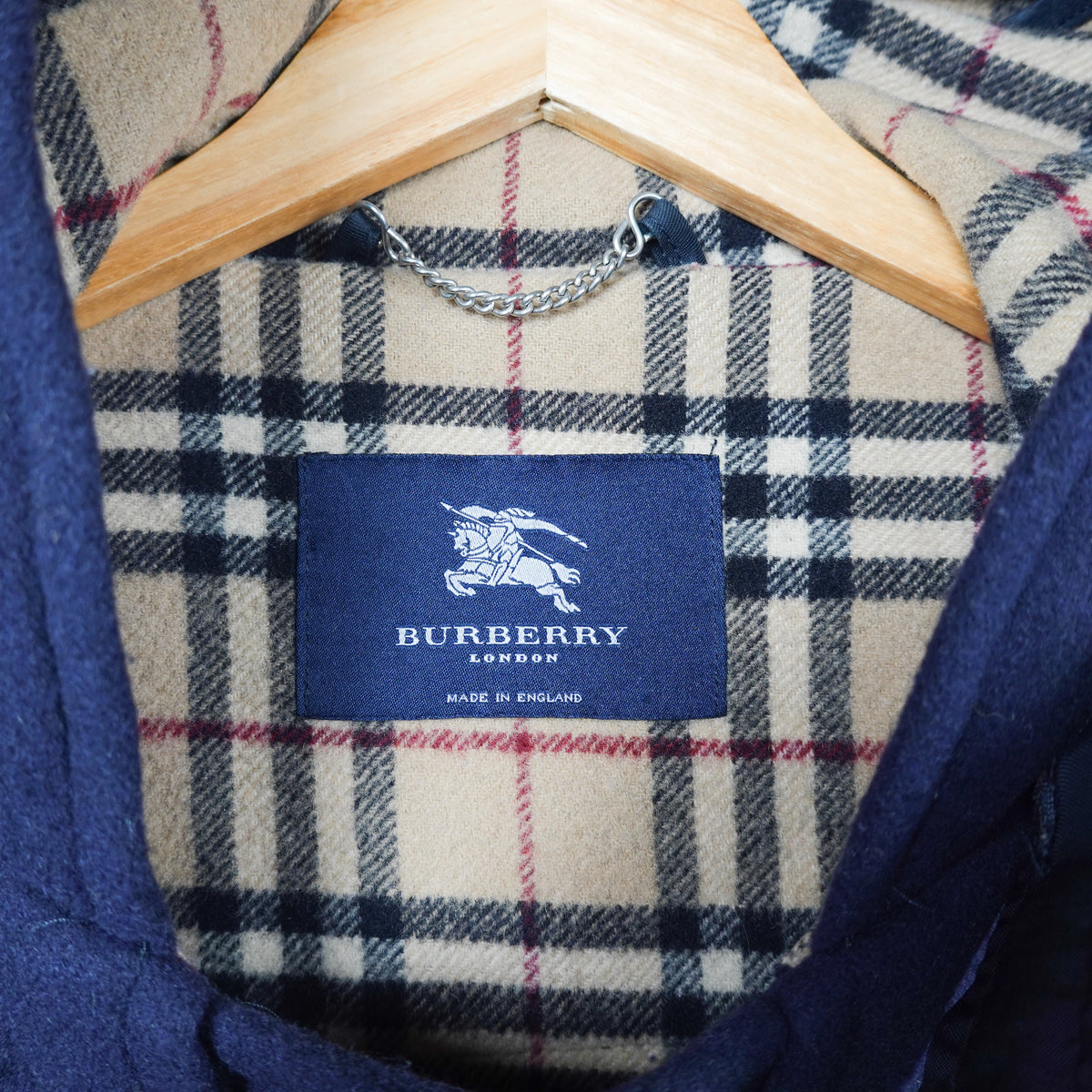 Vintage Burberry Wool Trench Coat - Size - Size XL