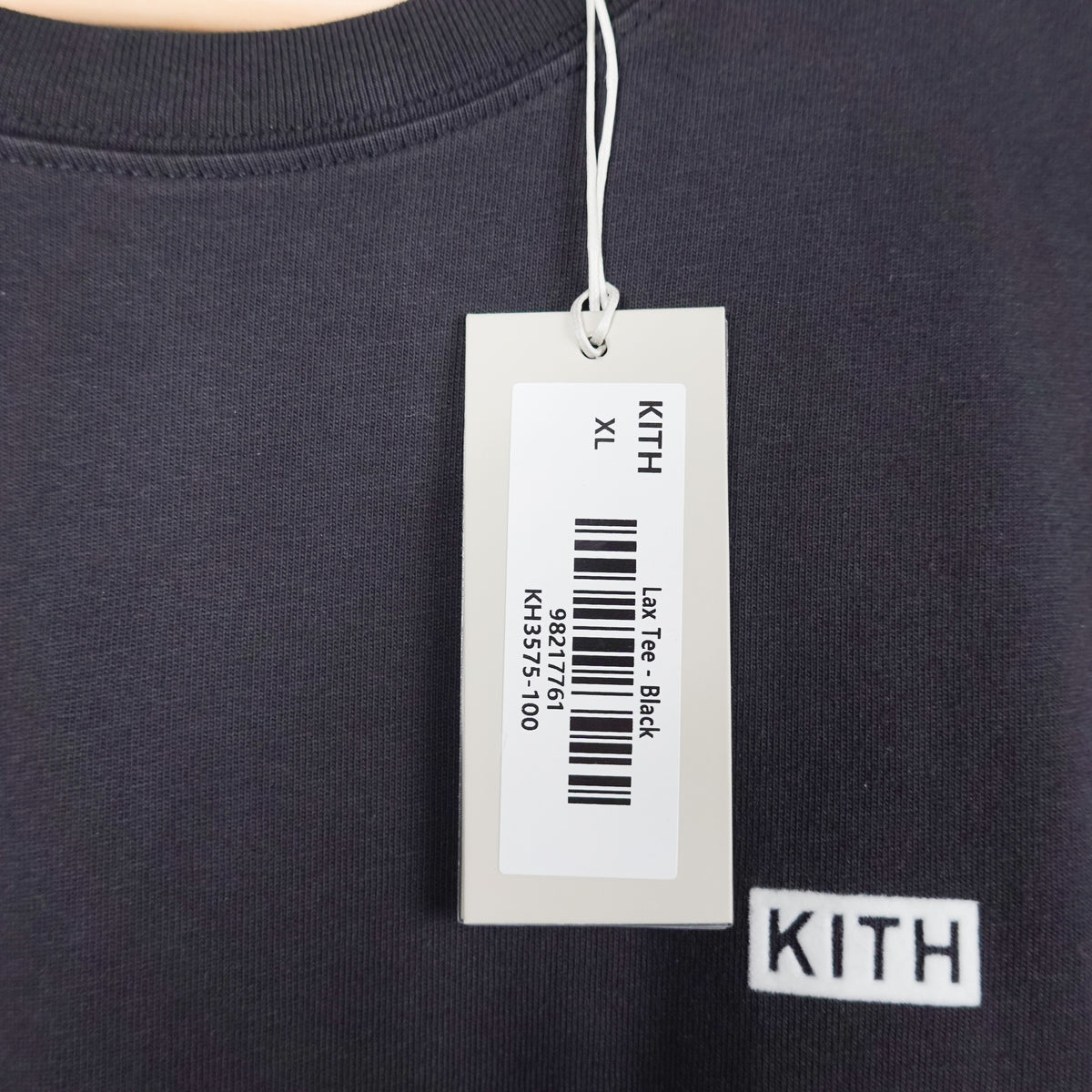 Kith Black Logo Tee - Size XL
