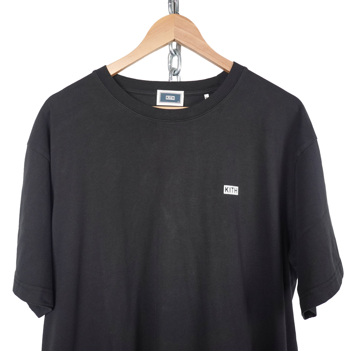 Kith Black Logo Tee - Size XL