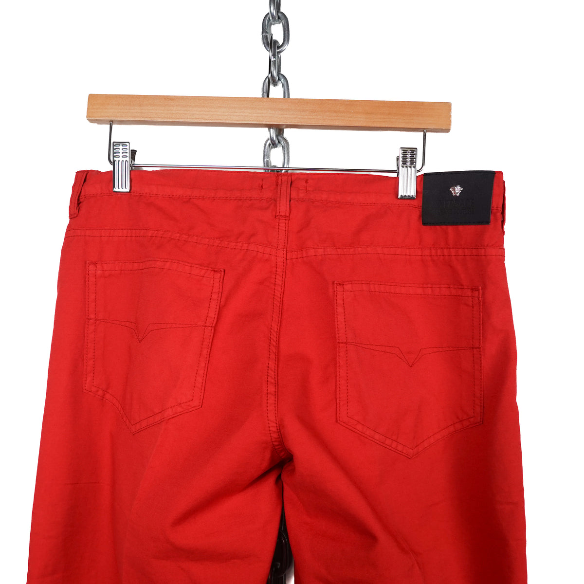 Versace Red Pants - Size 33