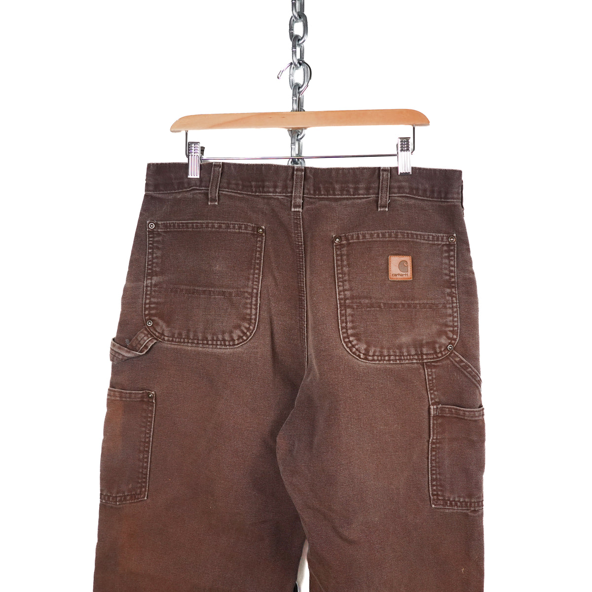 Carhartt Brown Double Knees - Size 34
