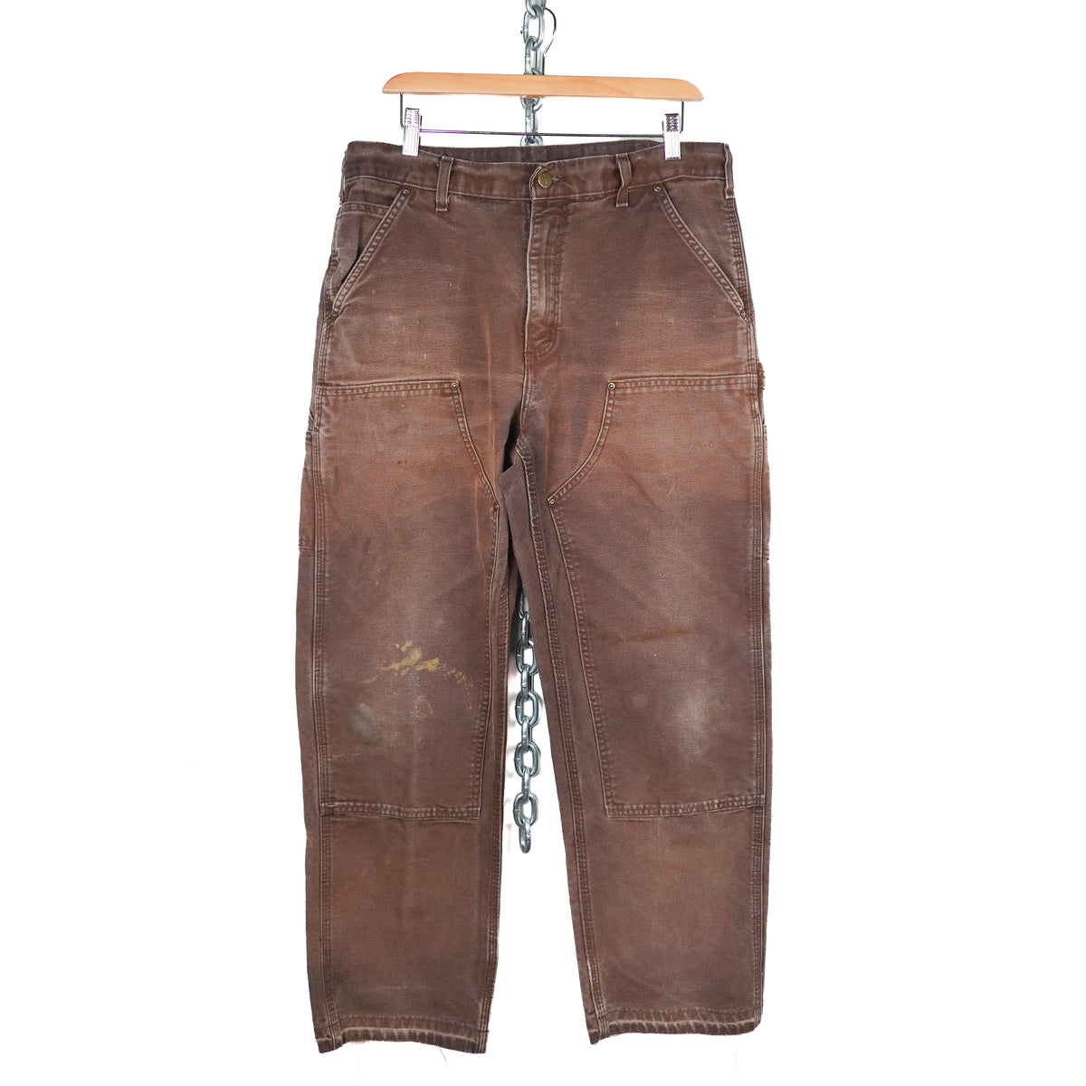 Carhartt Brown Double Knees - Size 34