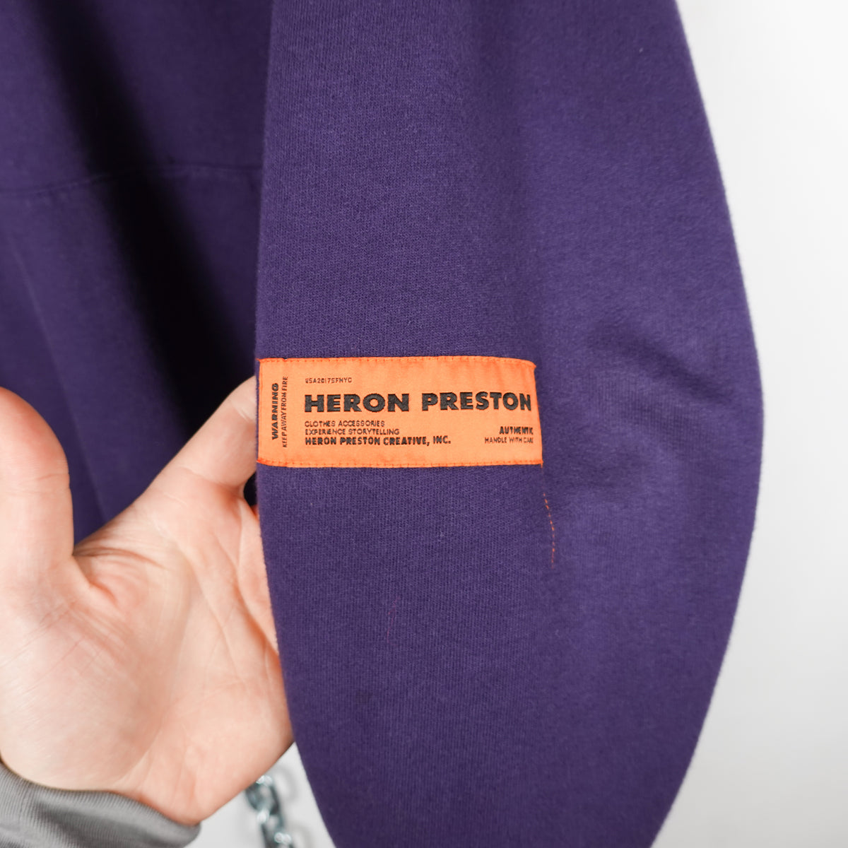 Heron Preston Ghost Oversized Hoodie - Size S