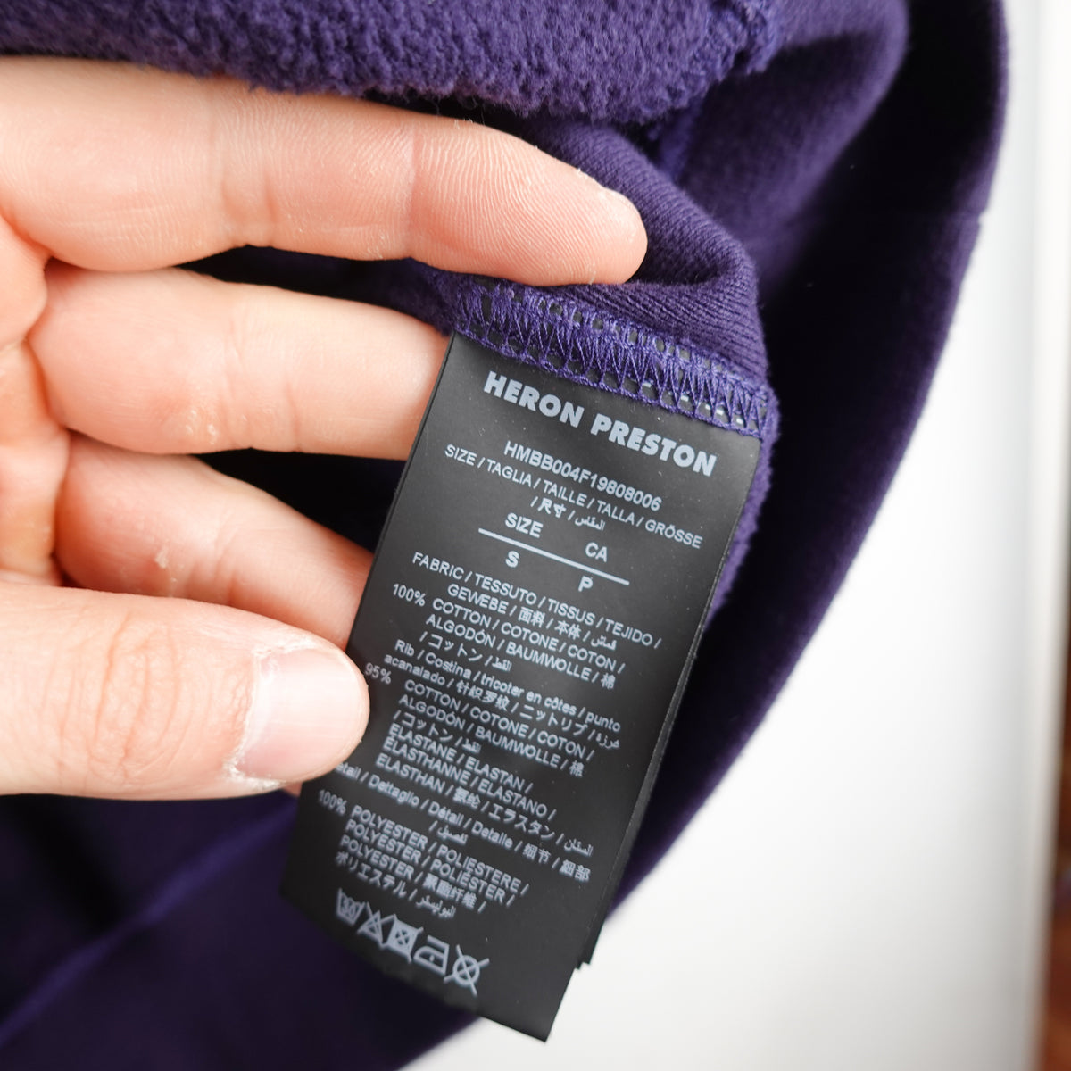 Heron Preston Ghost Oversized Hoodie - Size S