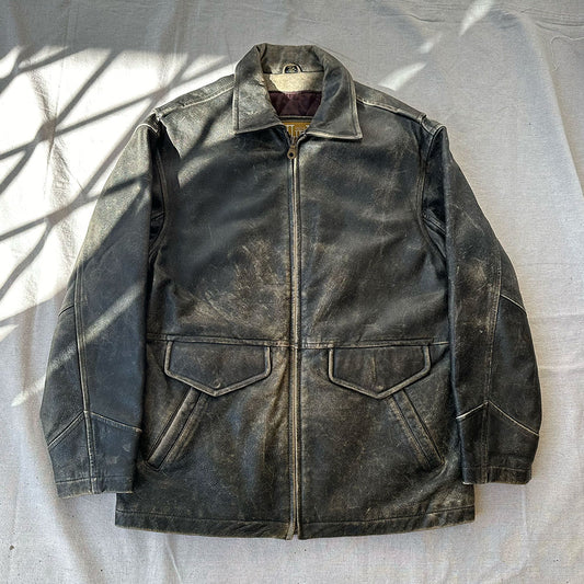 Hide Park Leather Jacket - Size XL