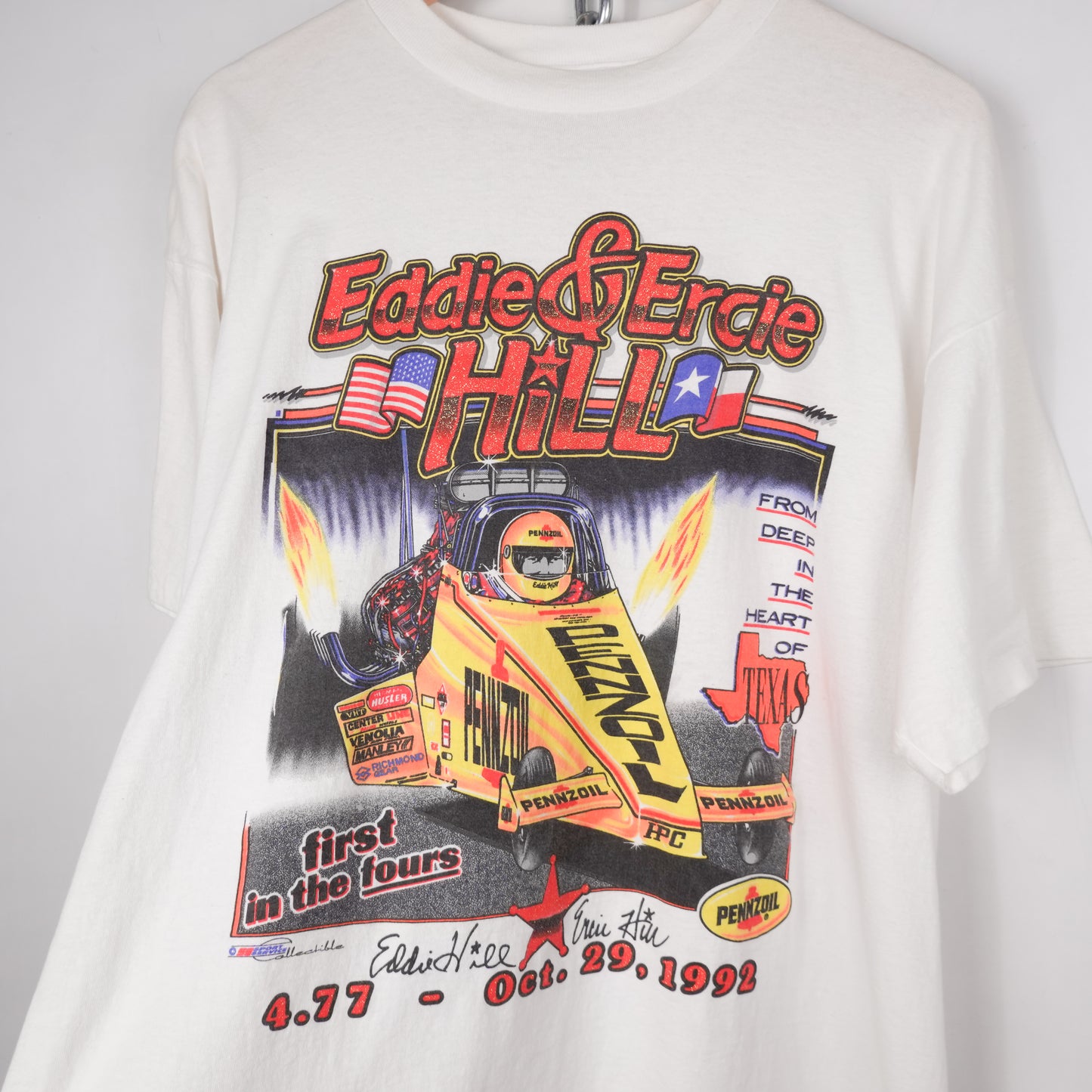 1992 Eddie & Ercie Hill Tee - Size XL