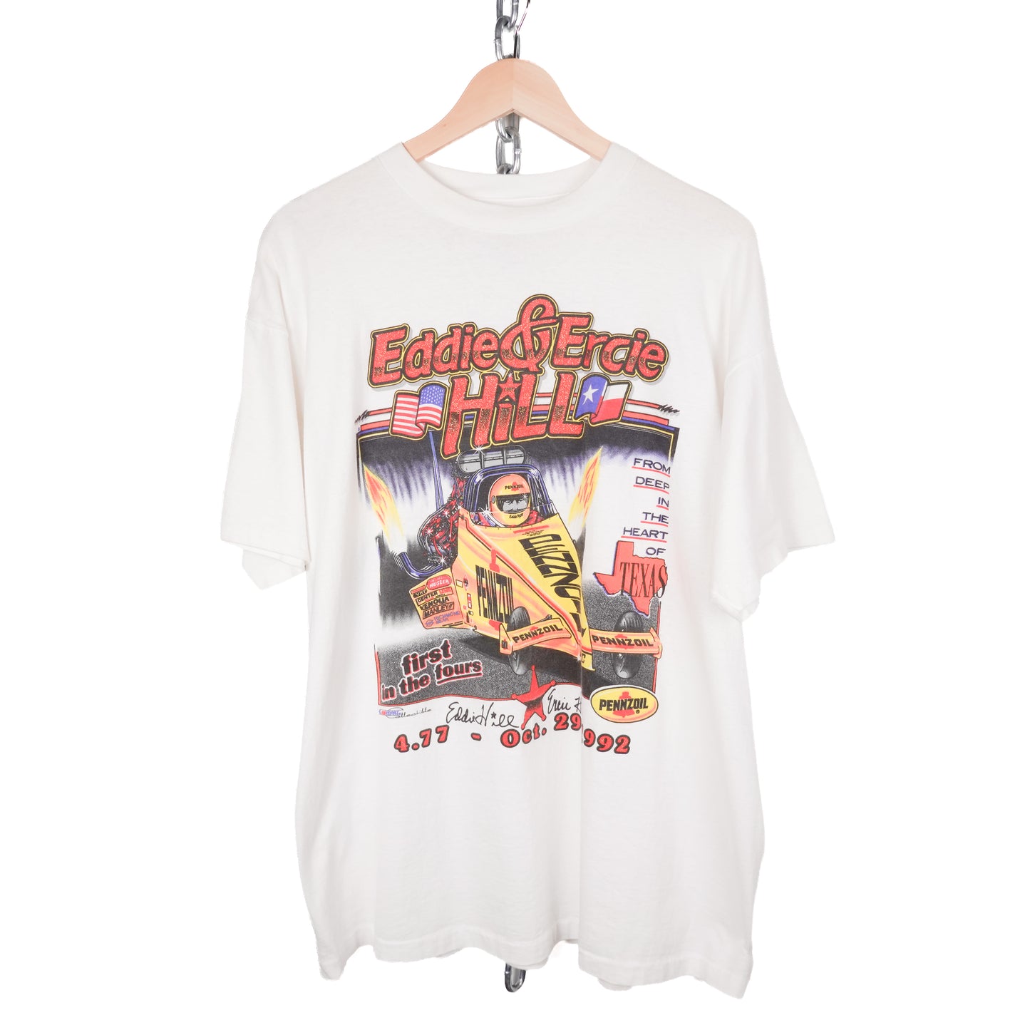1992 Eddie & Ercie Hill Tee - Size XL