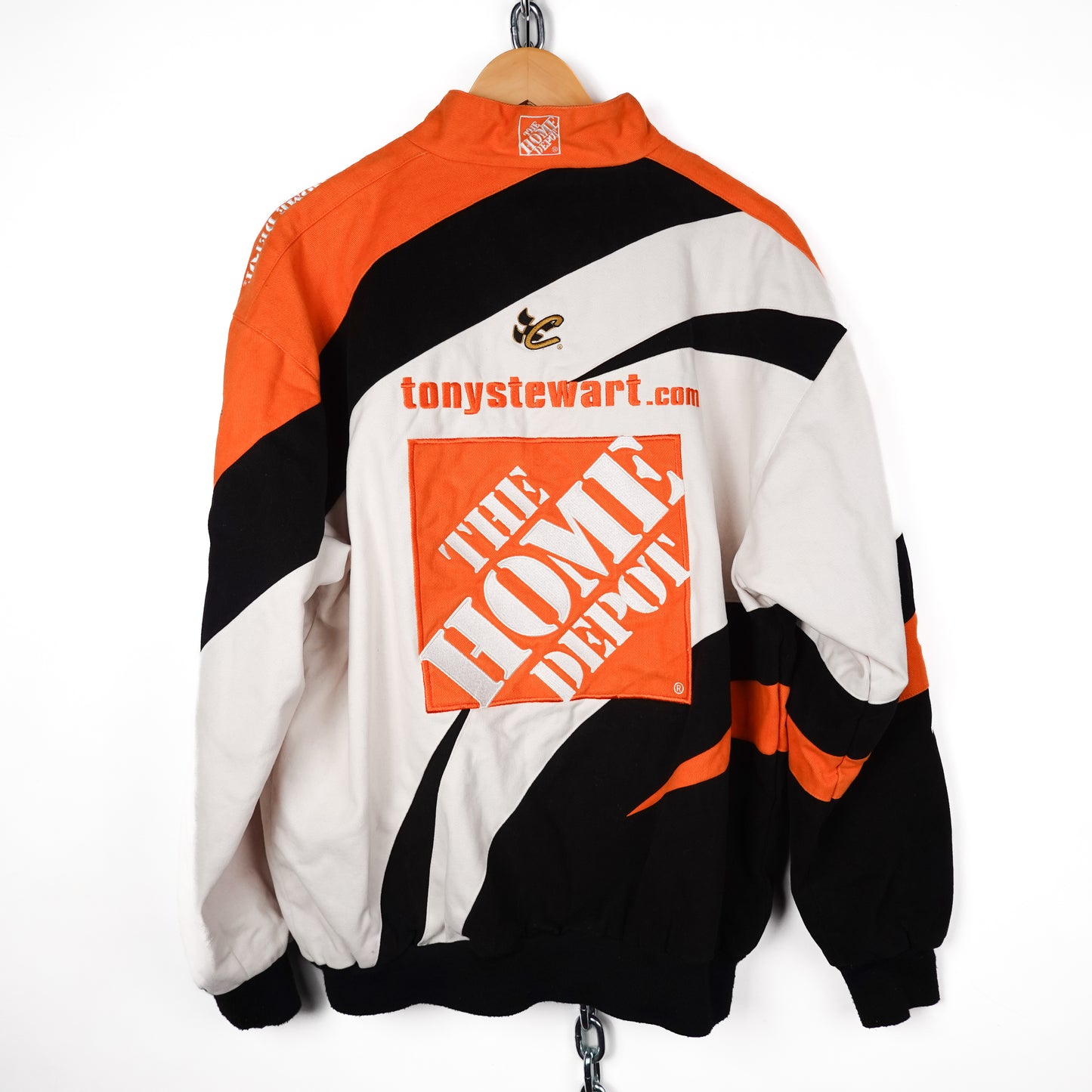 Vintage Home Depot Racing Jacket - Size L