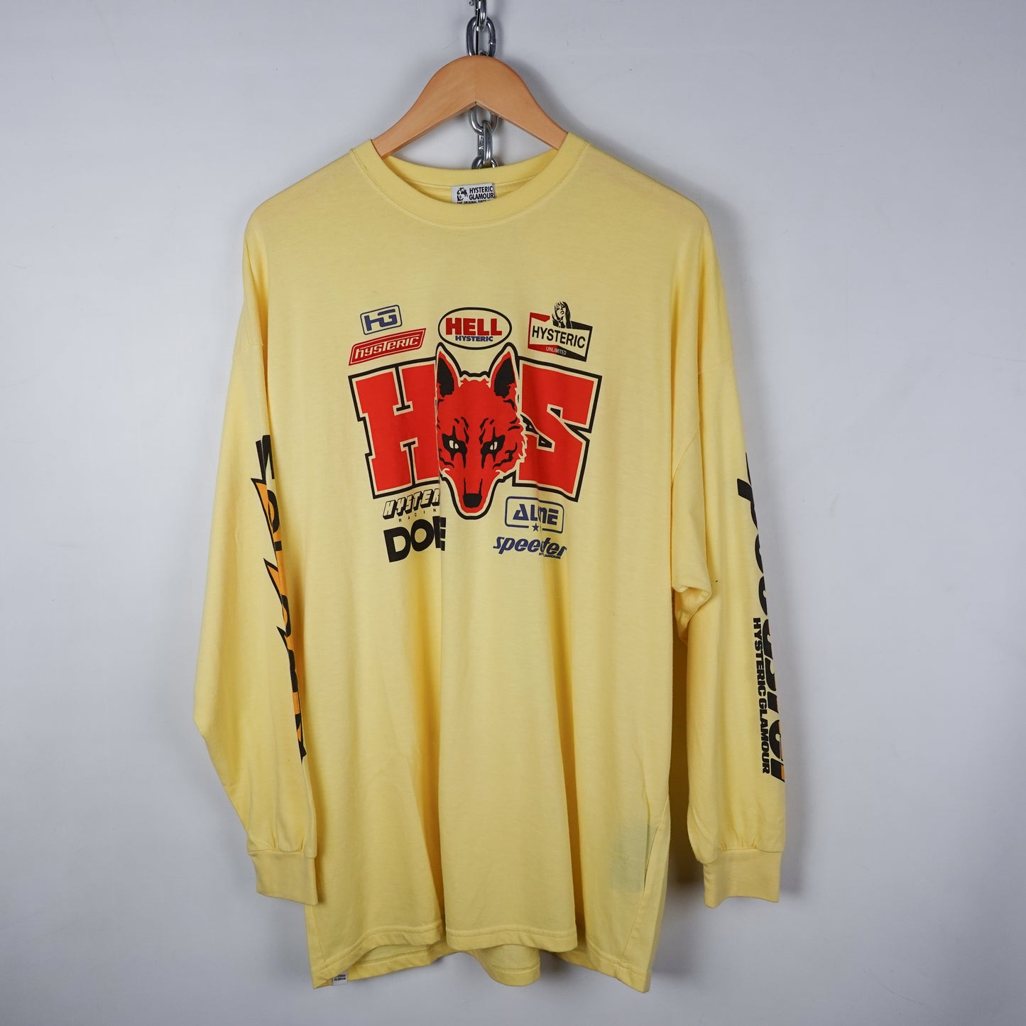 Hysteric Glamour Yellow LS - Size XL