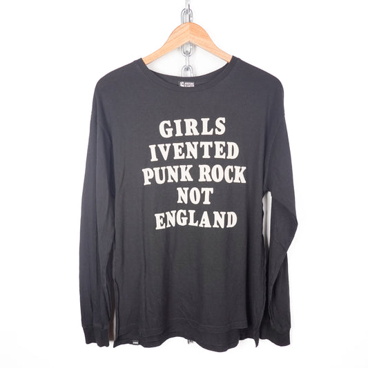 Hysteric Glamour Punk Rock Tee L/S - Size S