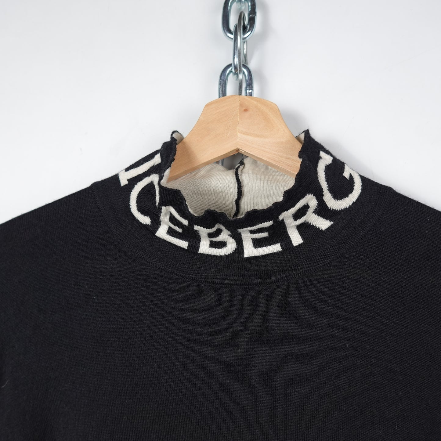 Iceberg Light Knit Mockneck - Size L