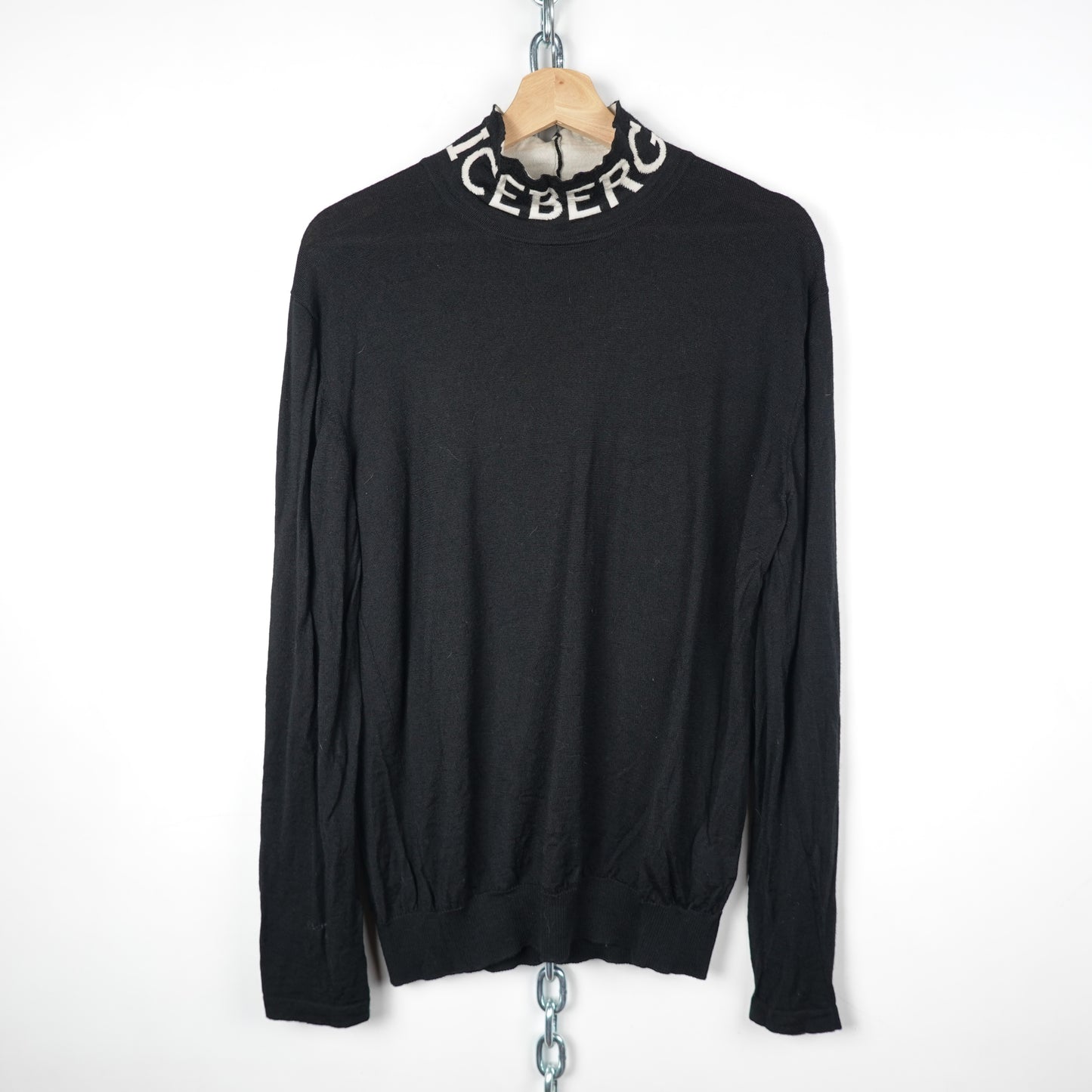 Iceberg Light Knit Mockneck - Size L