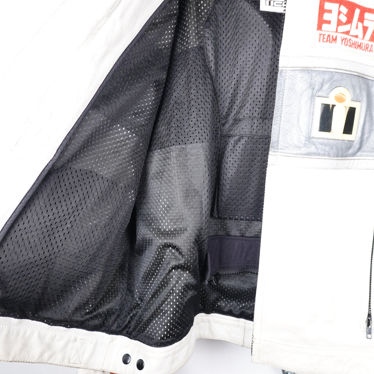Y2K Icon Leather Racing Jacket - Size XL