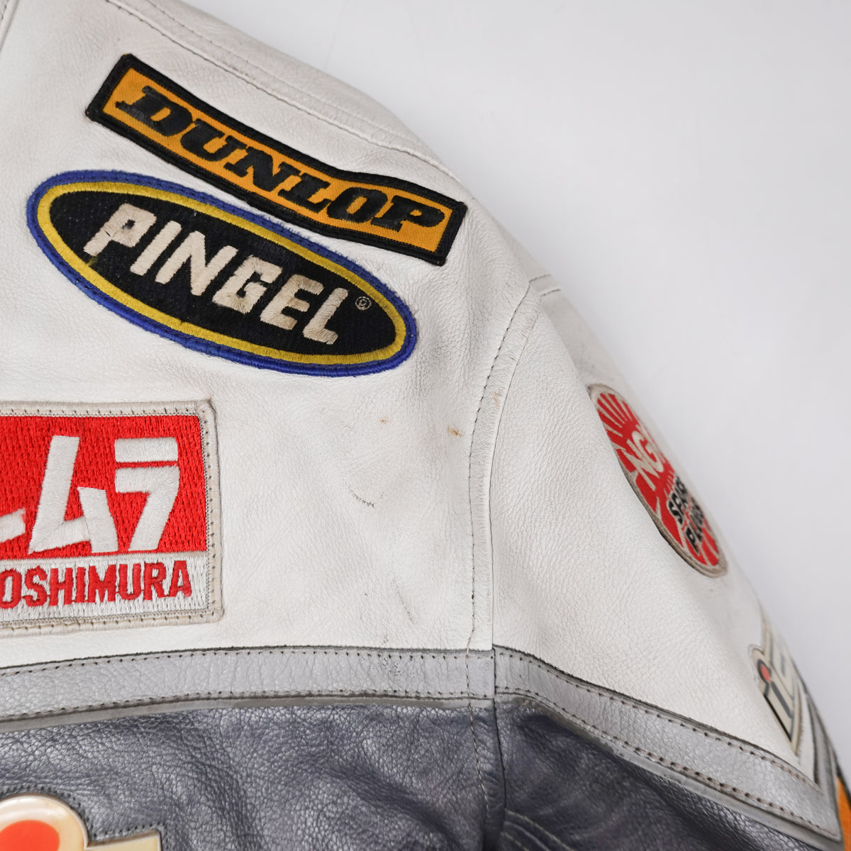 Y2K Icon Leather Racing Jacket - Size XL