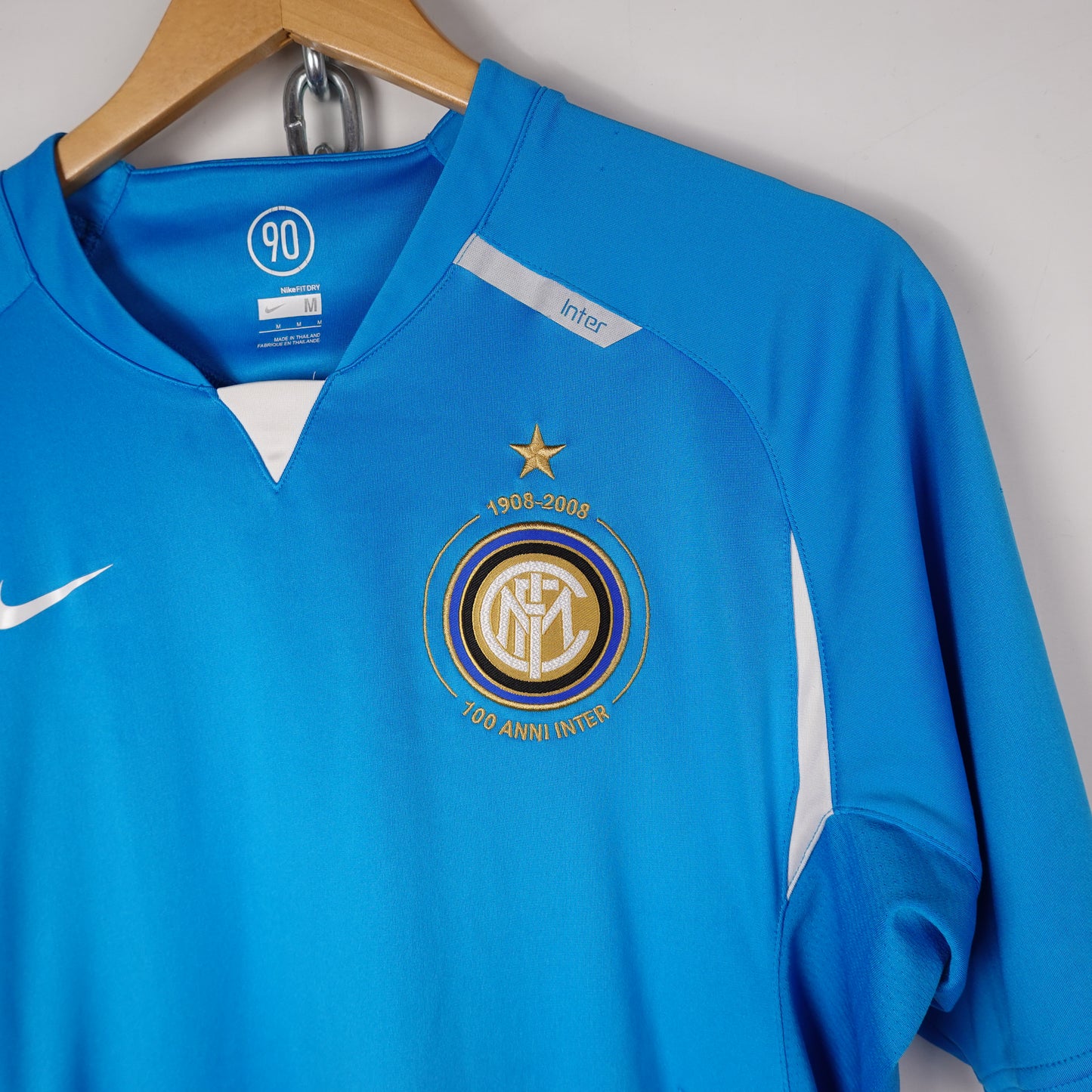 2008 Inter Milan 100th Anniversary Jersey - Size M