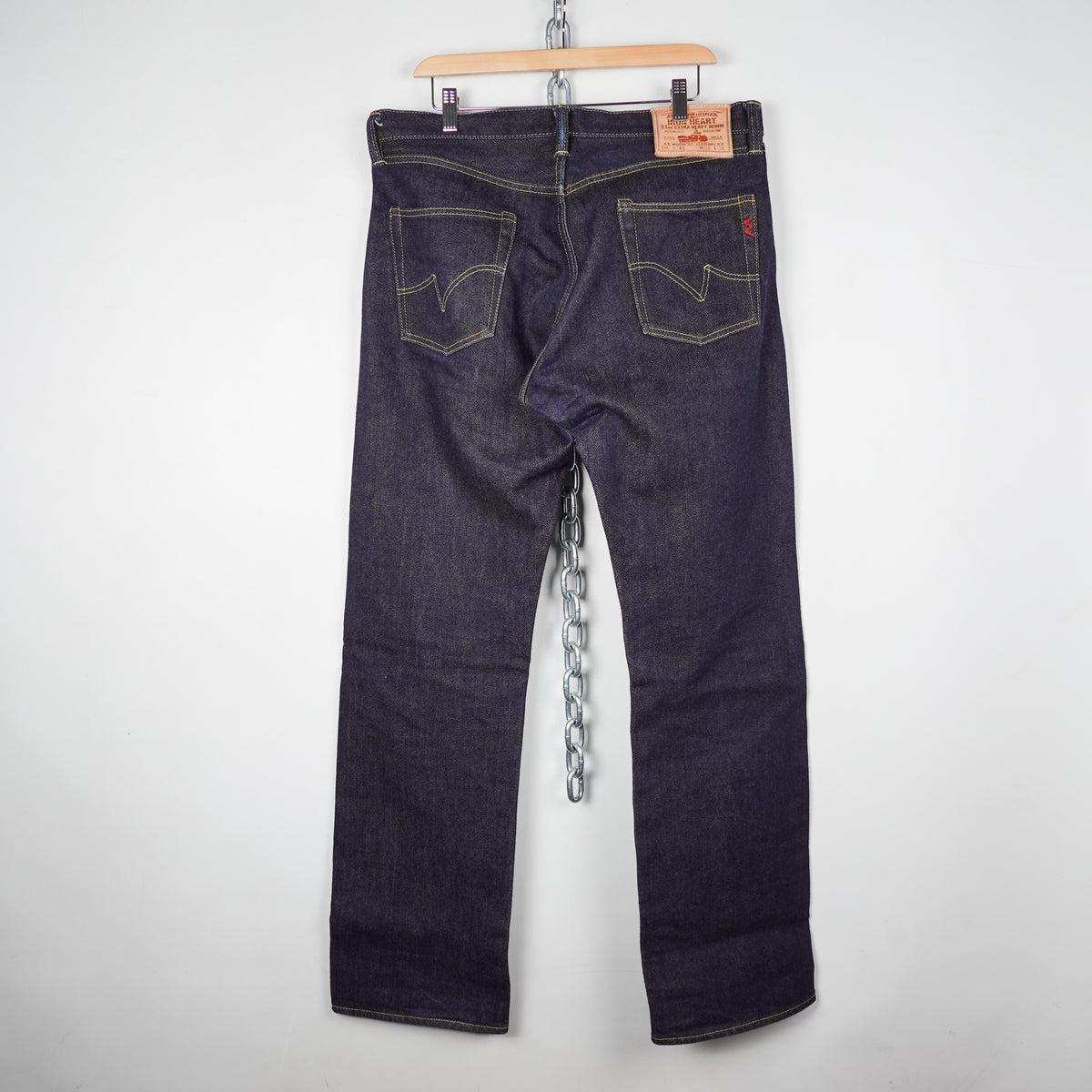 Iron Heart 21oz Selvedge Straight Cut Pant - Size 36