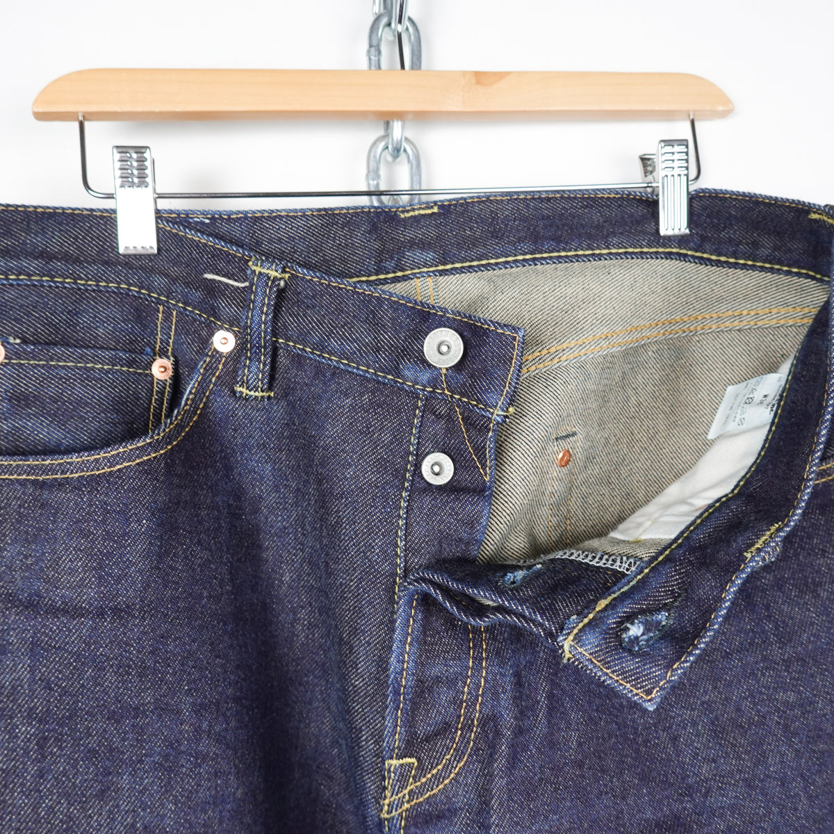 Iron Heart 21oz Selvedge Straight Cut Pant - Size 36