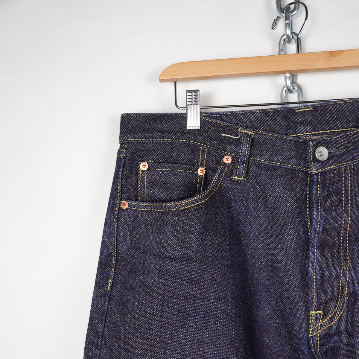 Iron Heart 21oz Selvedge Straight Cut Pant - Size 36