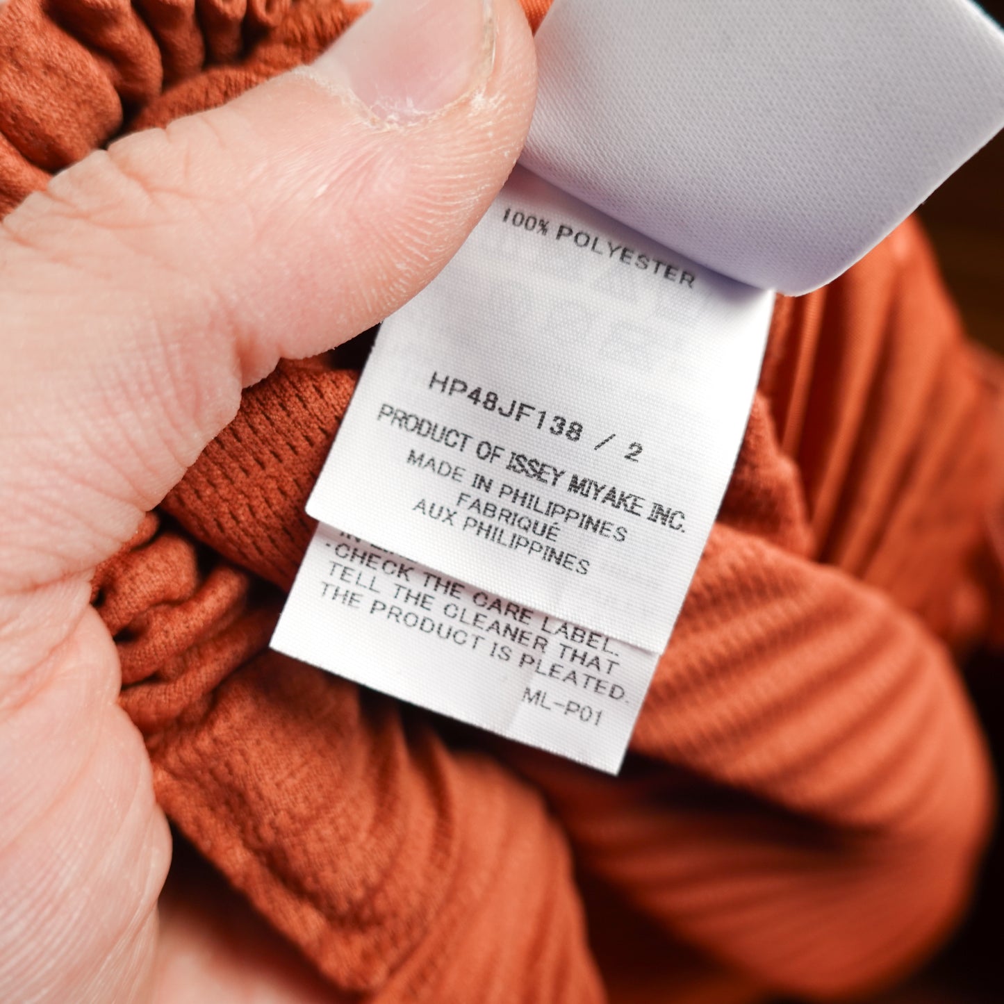 Issey Miyake Homme Plisse Pleated Pants - Size M