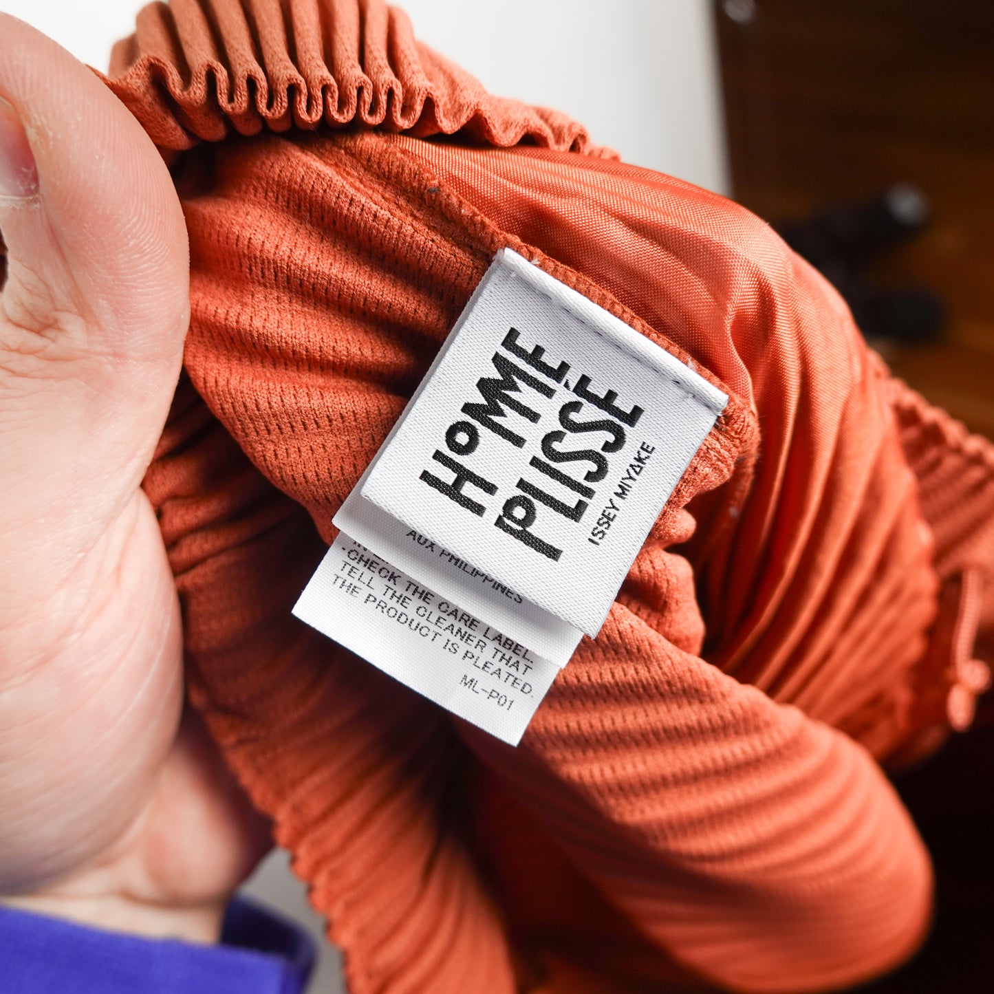 Issey Miyake Homme Plisse Pleated Pants - Size M