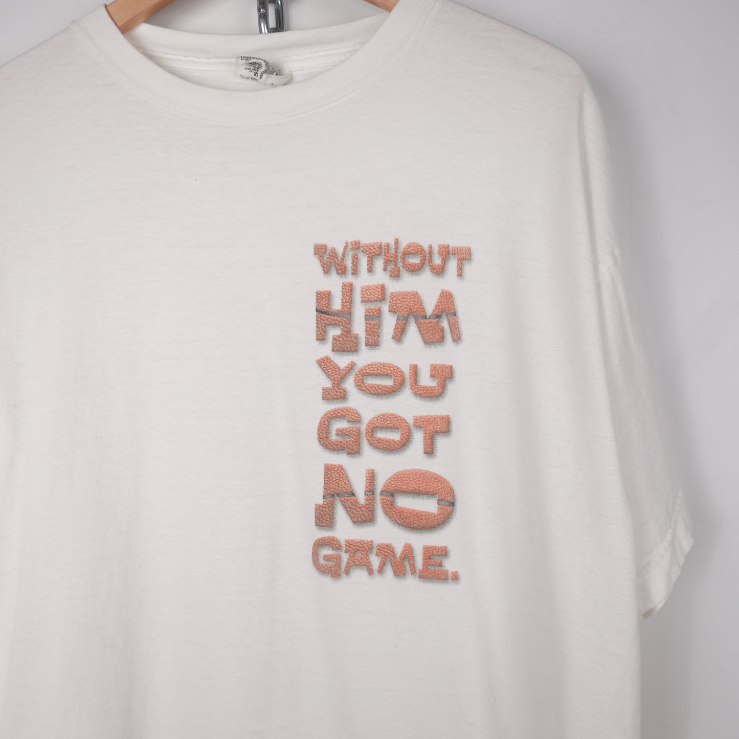 1990s Spalding Jesus Tee - Size XXL