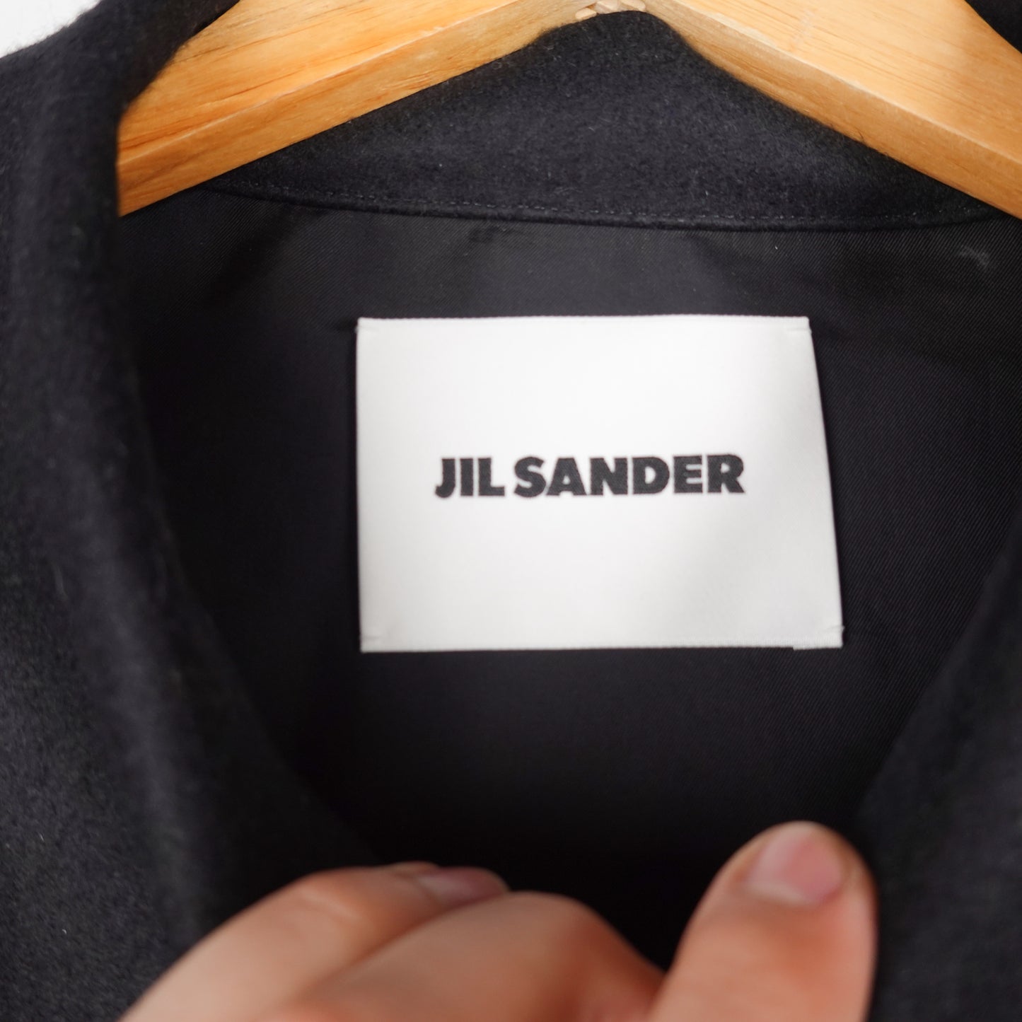 Jil Sander Wool Zip Up Shirt - Size 56