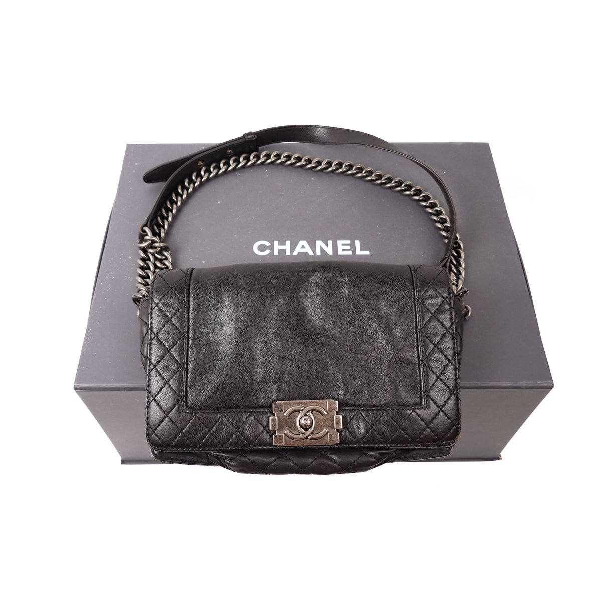 Chanel Reverso Boy Flap Bag