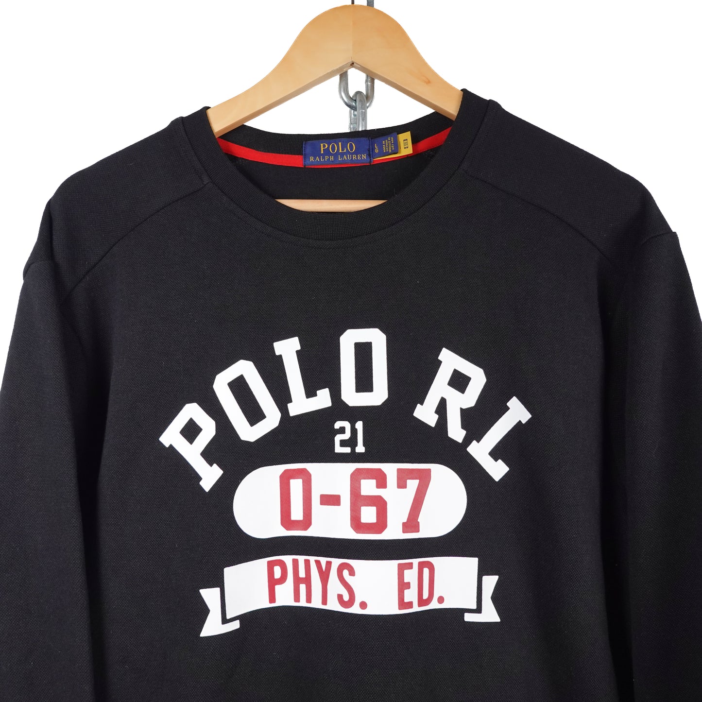 Polo RL Phys. ED Crewneck - Size L