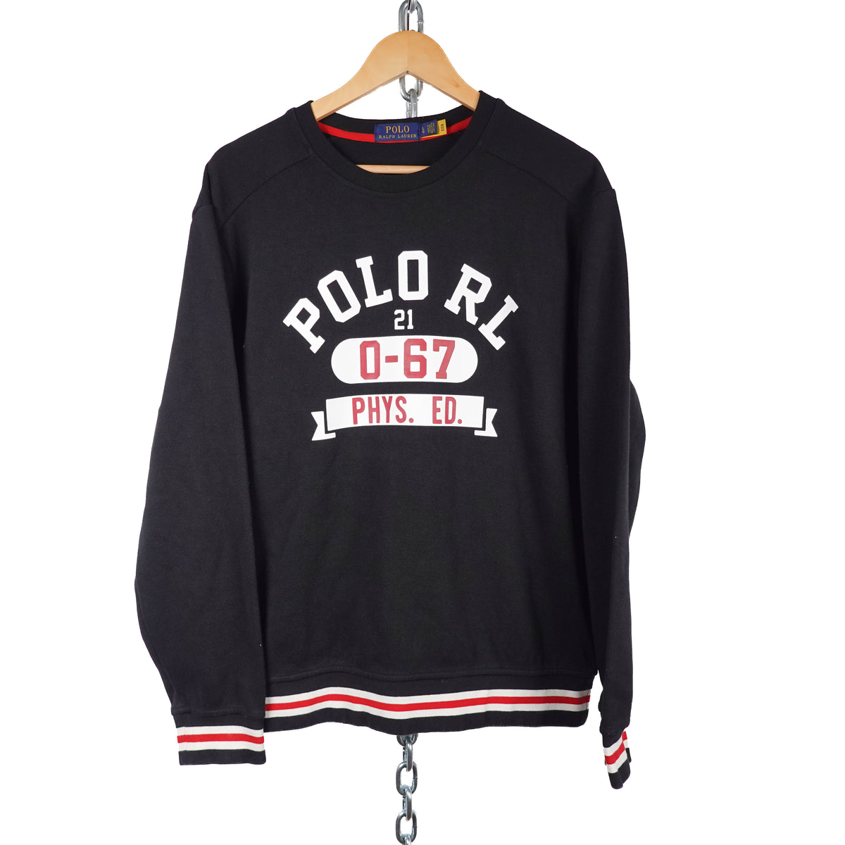 Polo RL Phys. ED Crewneck - Size L