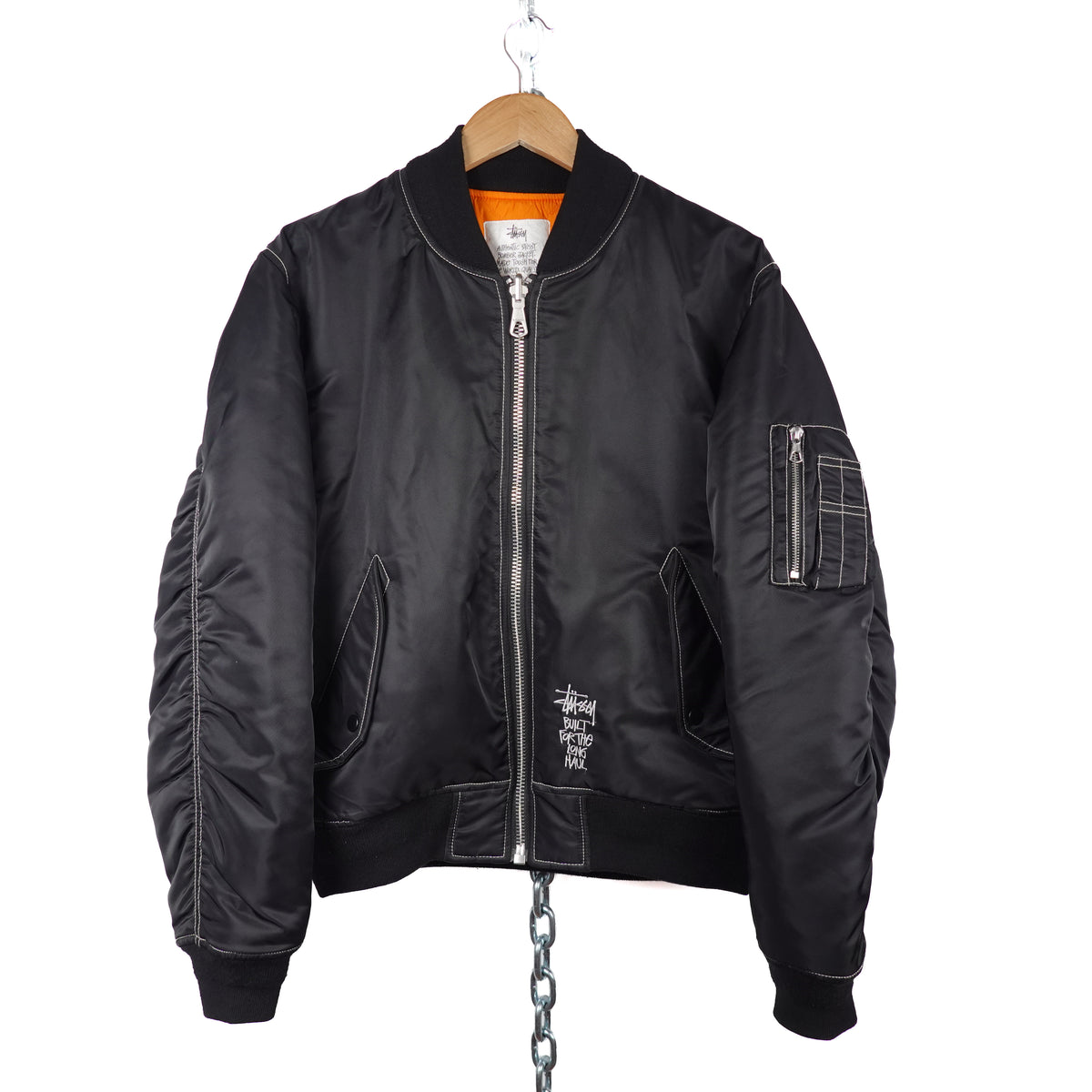 Stussy Reversible Bomber Jacket - Size S
