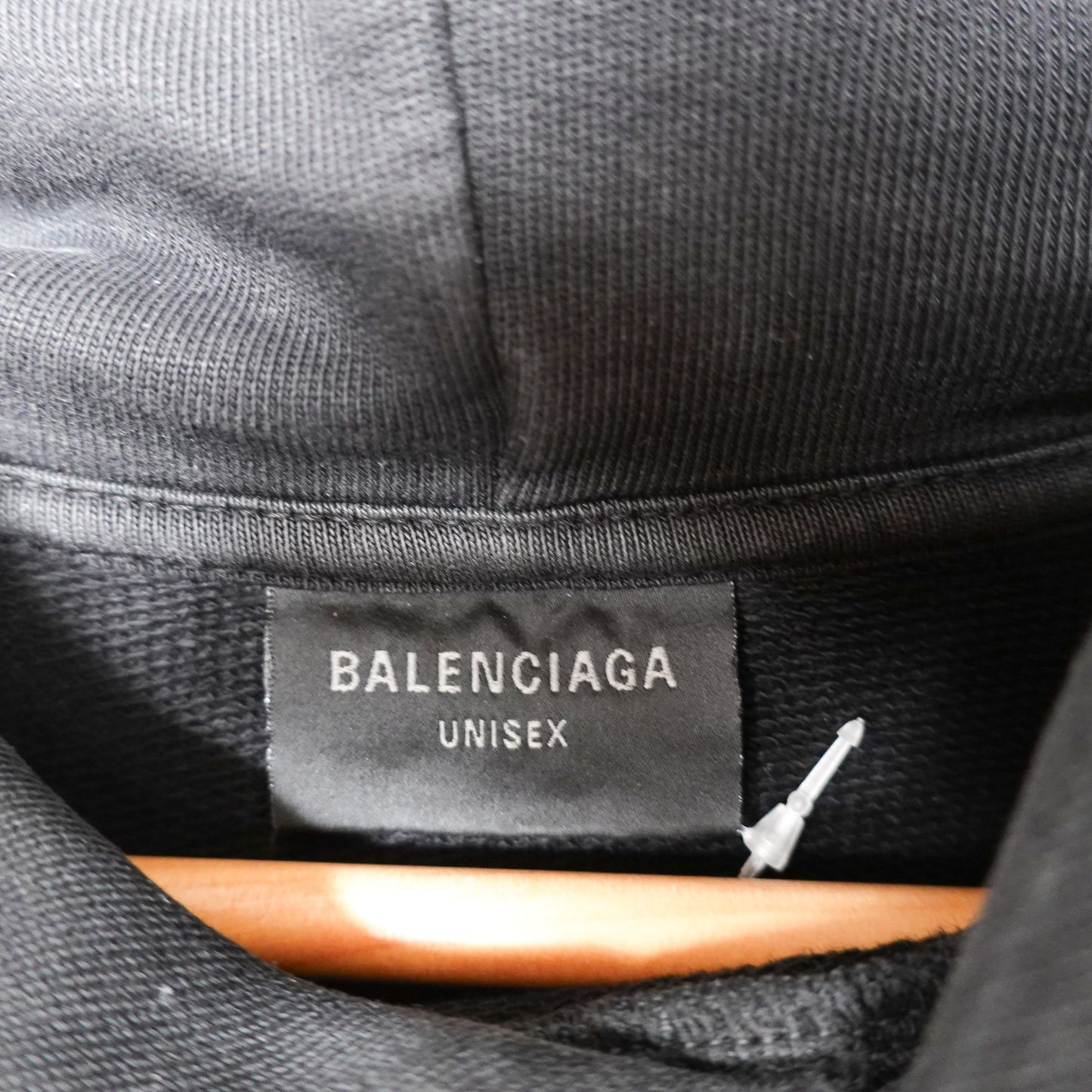 Balenciaga Paris Moon Distressed Hoodie - Size 1