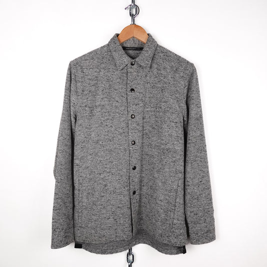 John Elliott Grey Button Up - Size M