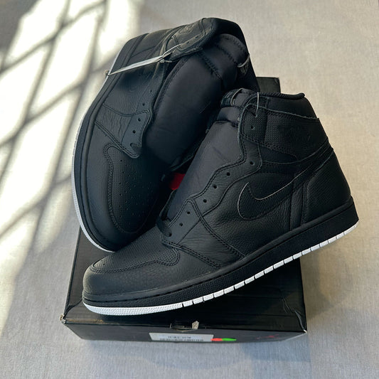 Jordan 1 High 'Perforated Black' - Size 12