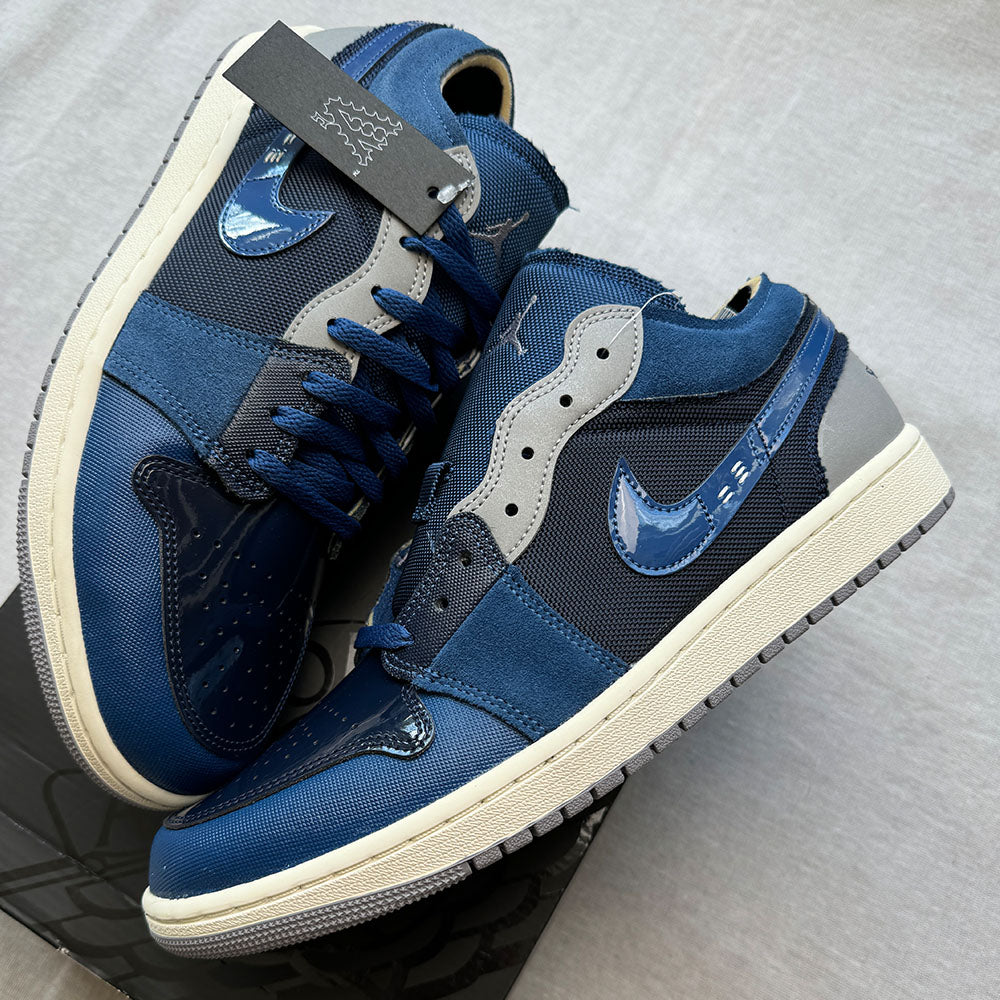 Jordan 1 Low ‘Craft Obsidian’ - Size 11