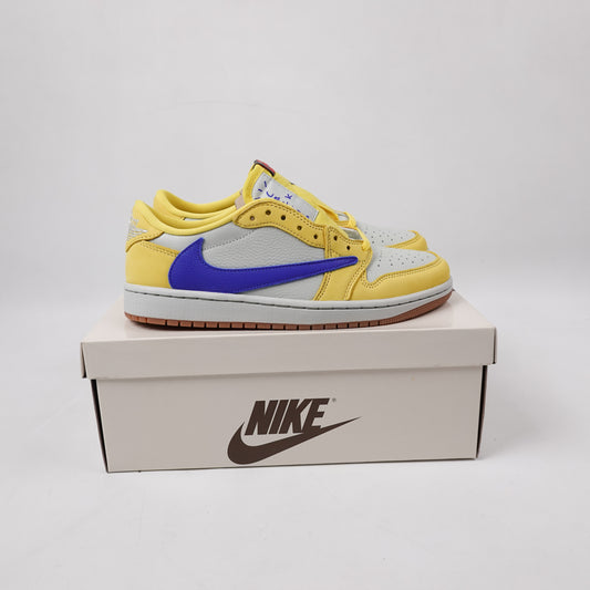 Jordan 1 Low OG SP Travis Scott Canary - Size 9W/7.5M