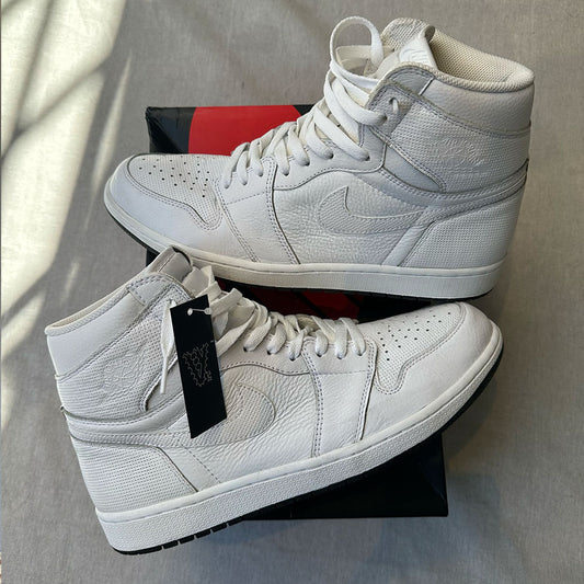Jordan 1 High 'Perforated White' - Size 12