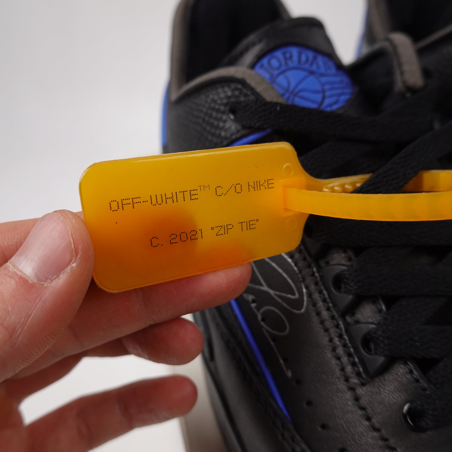 Jordan 2 Low SP Off-White Black Blue - Size 9.5