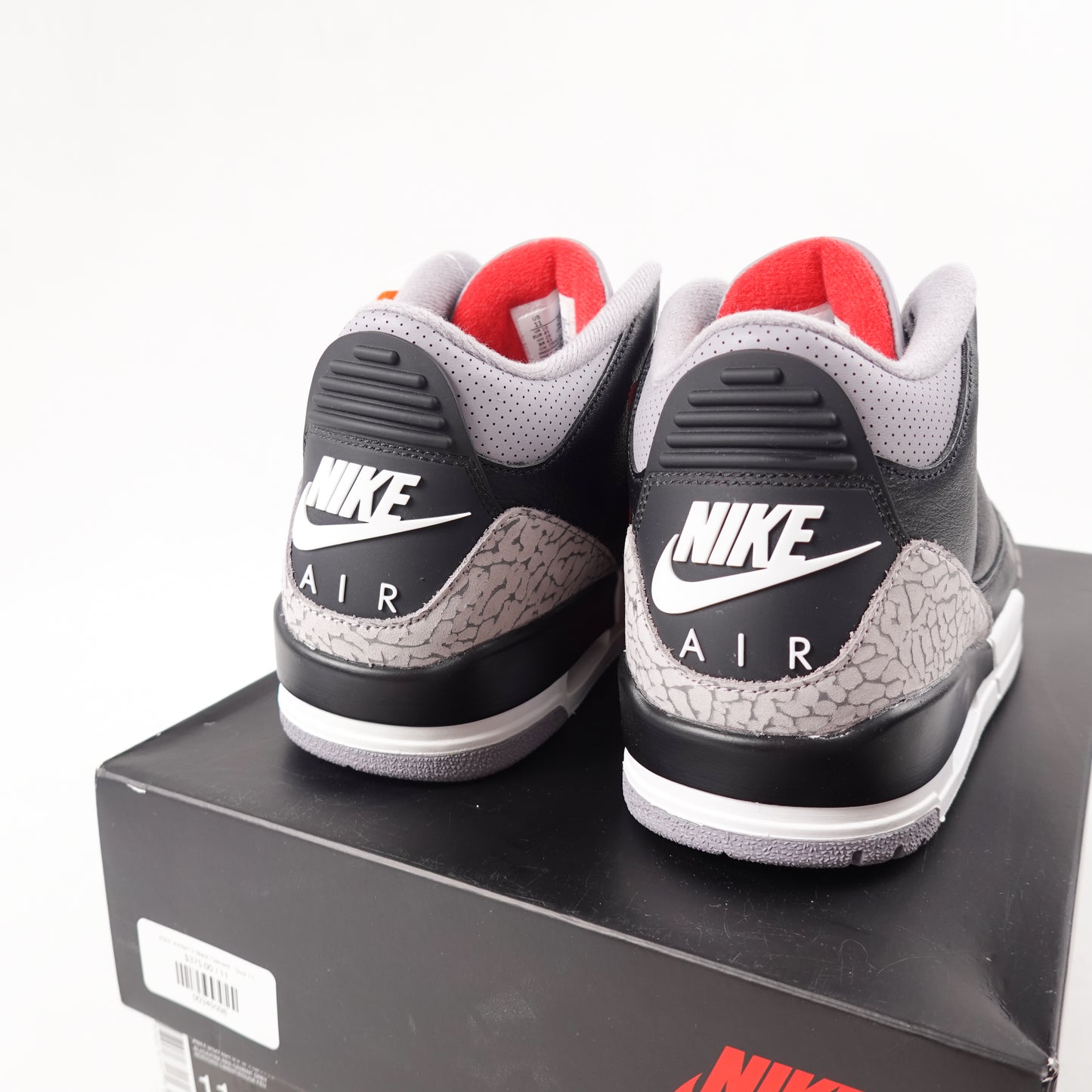 2024 Jordan 3 Black Cement - Size 11
