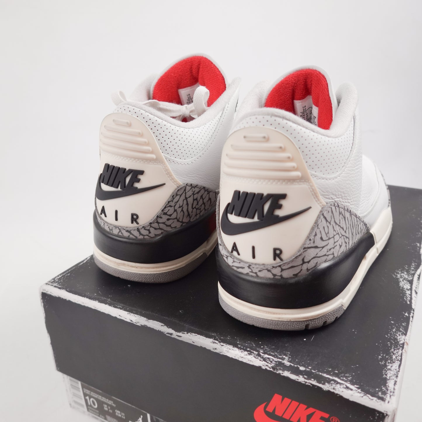 Jordan 3 White Cement Reimagined - Size 10